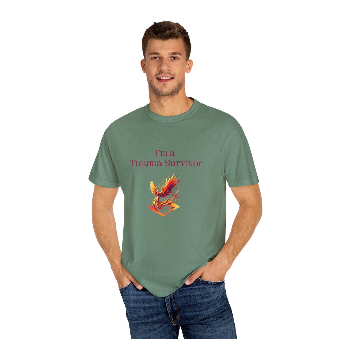 Trauma Survivor Unisex T-Shirt - Empowering Tee for Healthcare Awareness - The Dreamer's Bookshop.