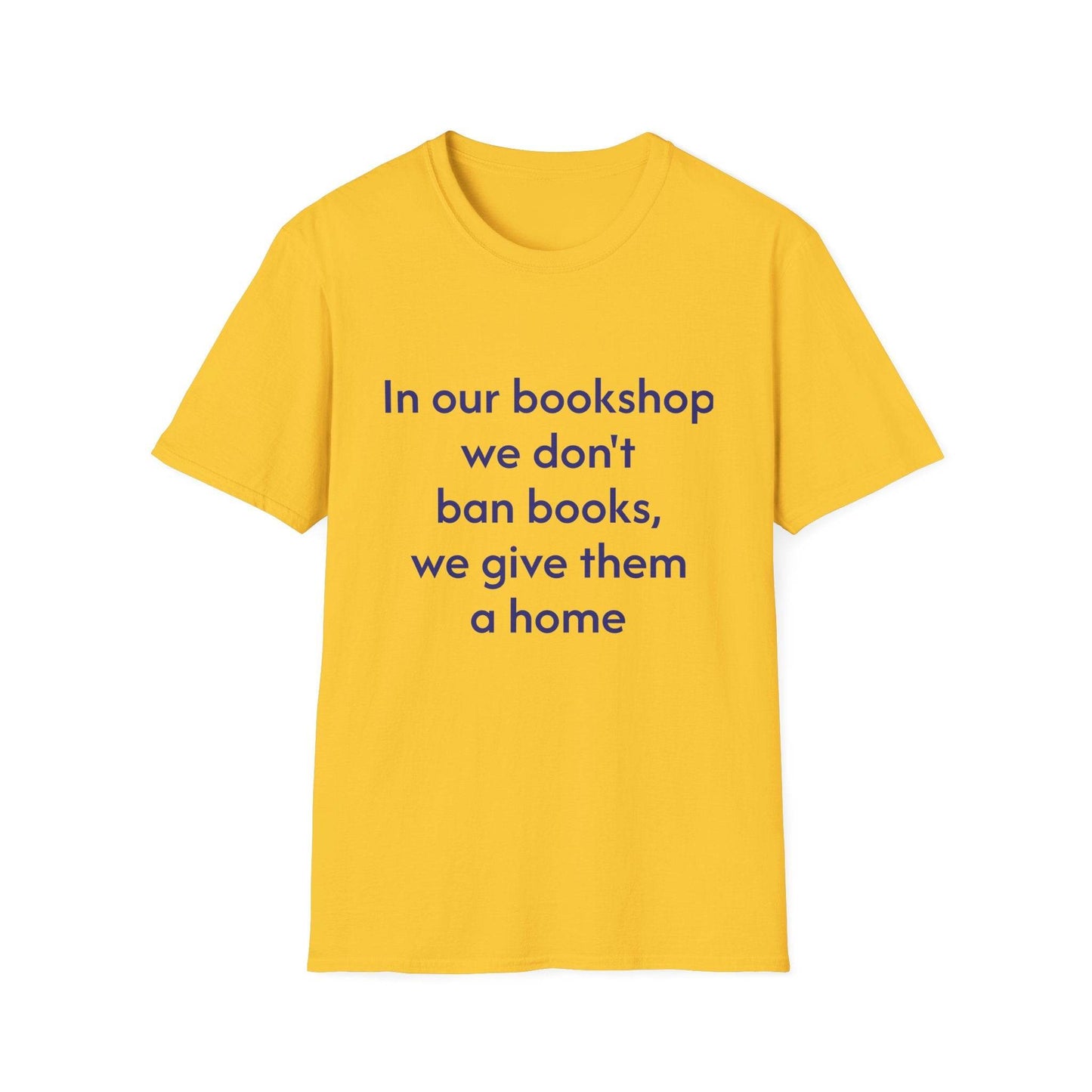 Unisex Softstyle T-Shirt - 'In our bookshop' - The Dreamer's Bookshop.