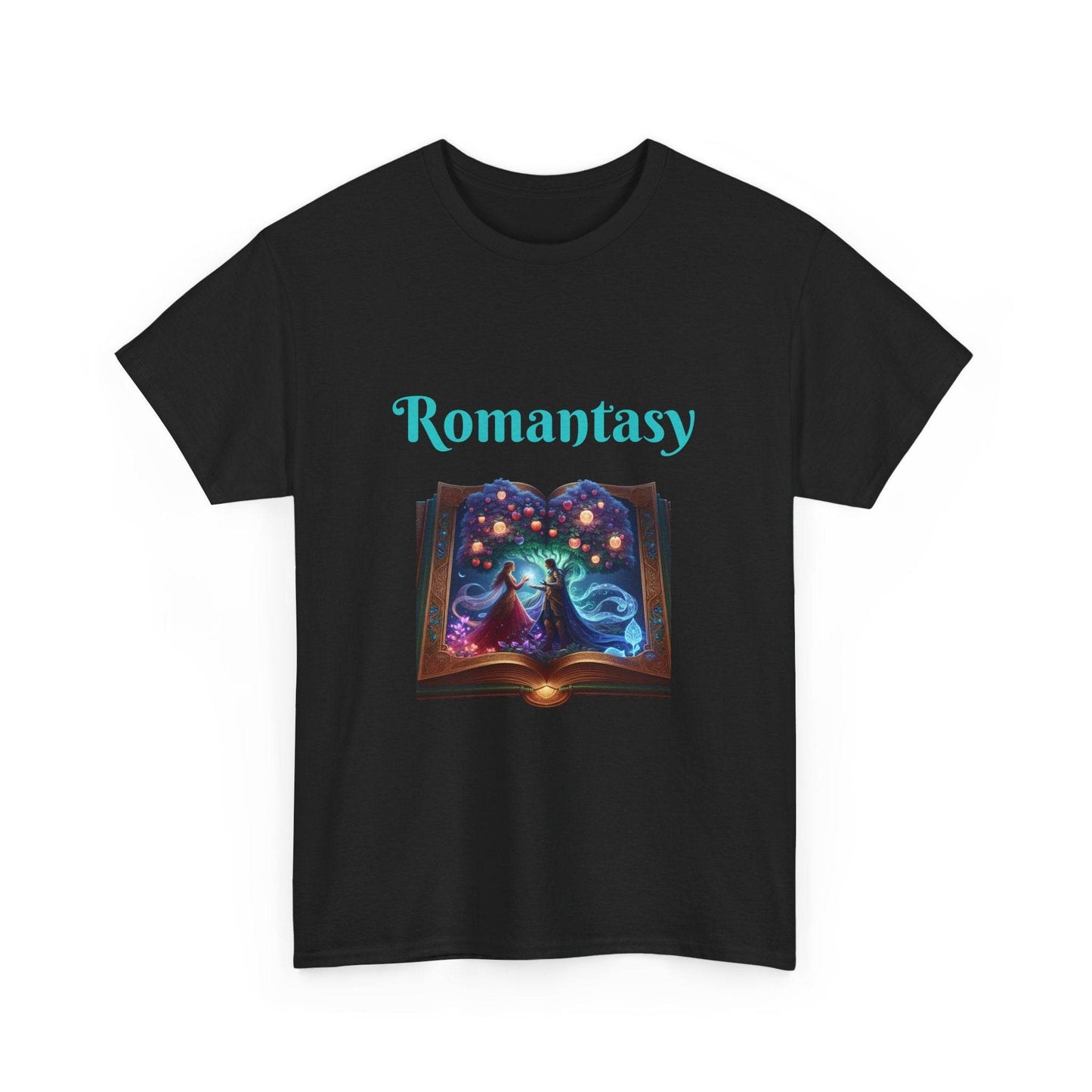 Fantasy - Graphic Tee - Unisex Heavy Cotton T-Shirt Romantasy Books - The Dreamer's Bookshop.