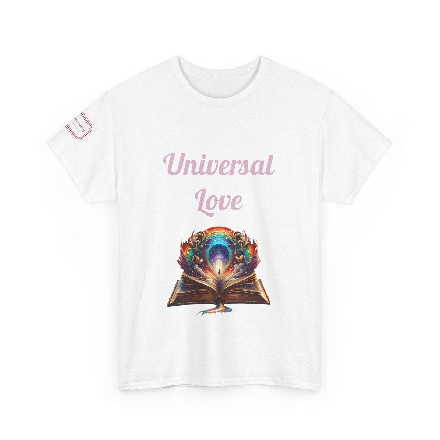 Universal Love - Graphic Unisex Heavy Cotton Tee - Queer Romance Books - The Dreamer's Bookshop.