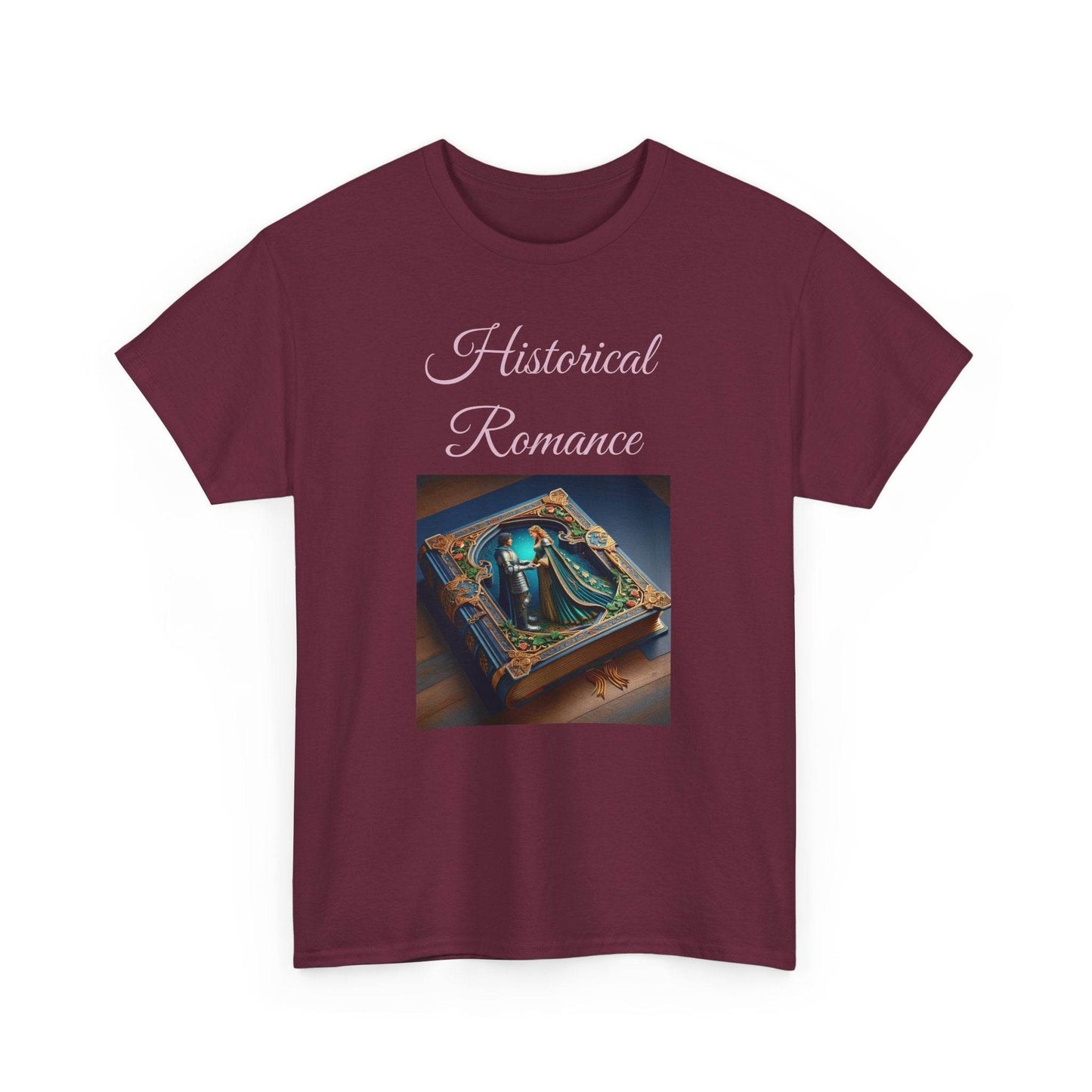 Fiction - Graphic Tee - Unisex Heavy Cotton T-Shirt - Historical Romance - The Dreamer's Bookshop.