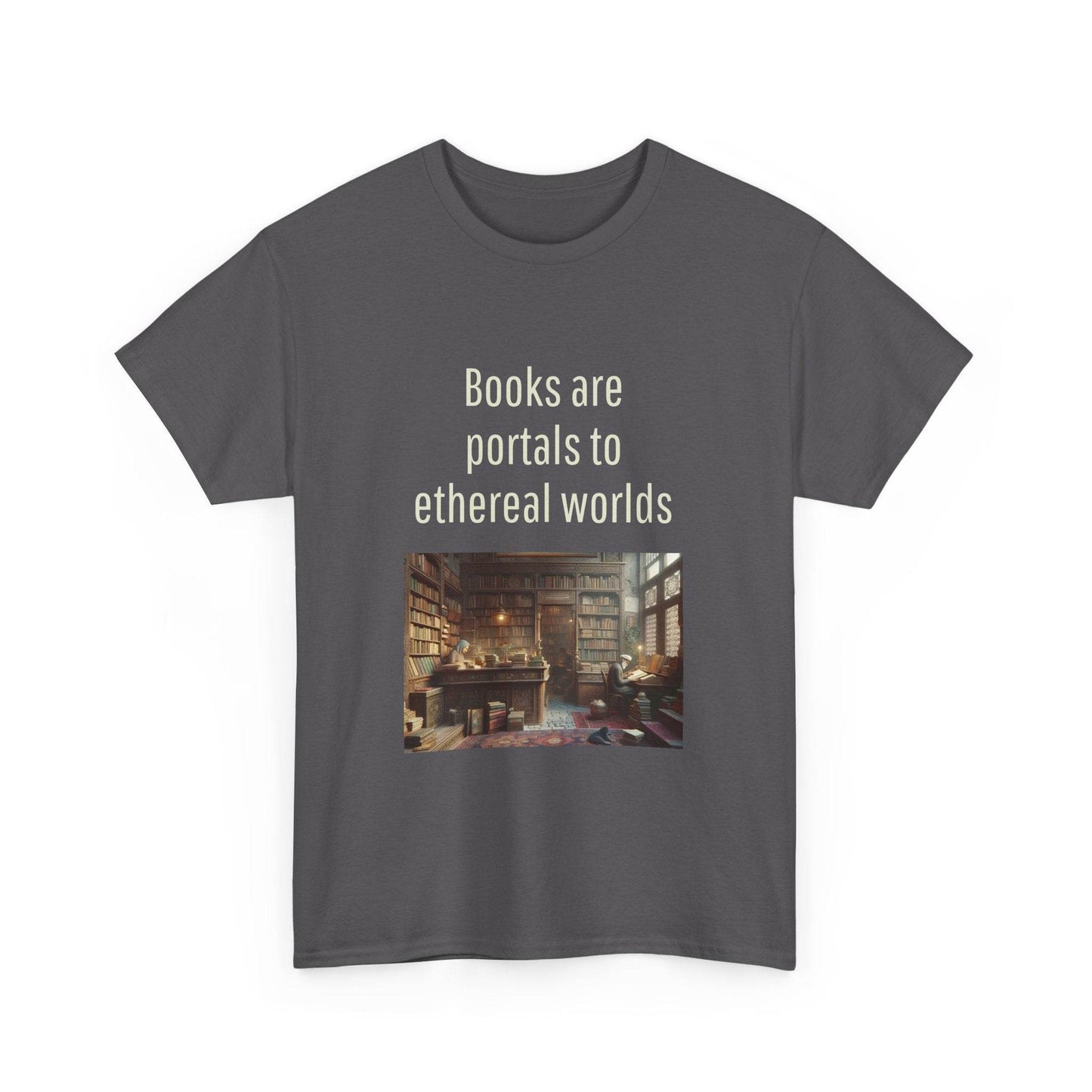 Portals - Unisex Heavy Cotton Tee - Creative Apparel - The Dreamer's Bookshop.