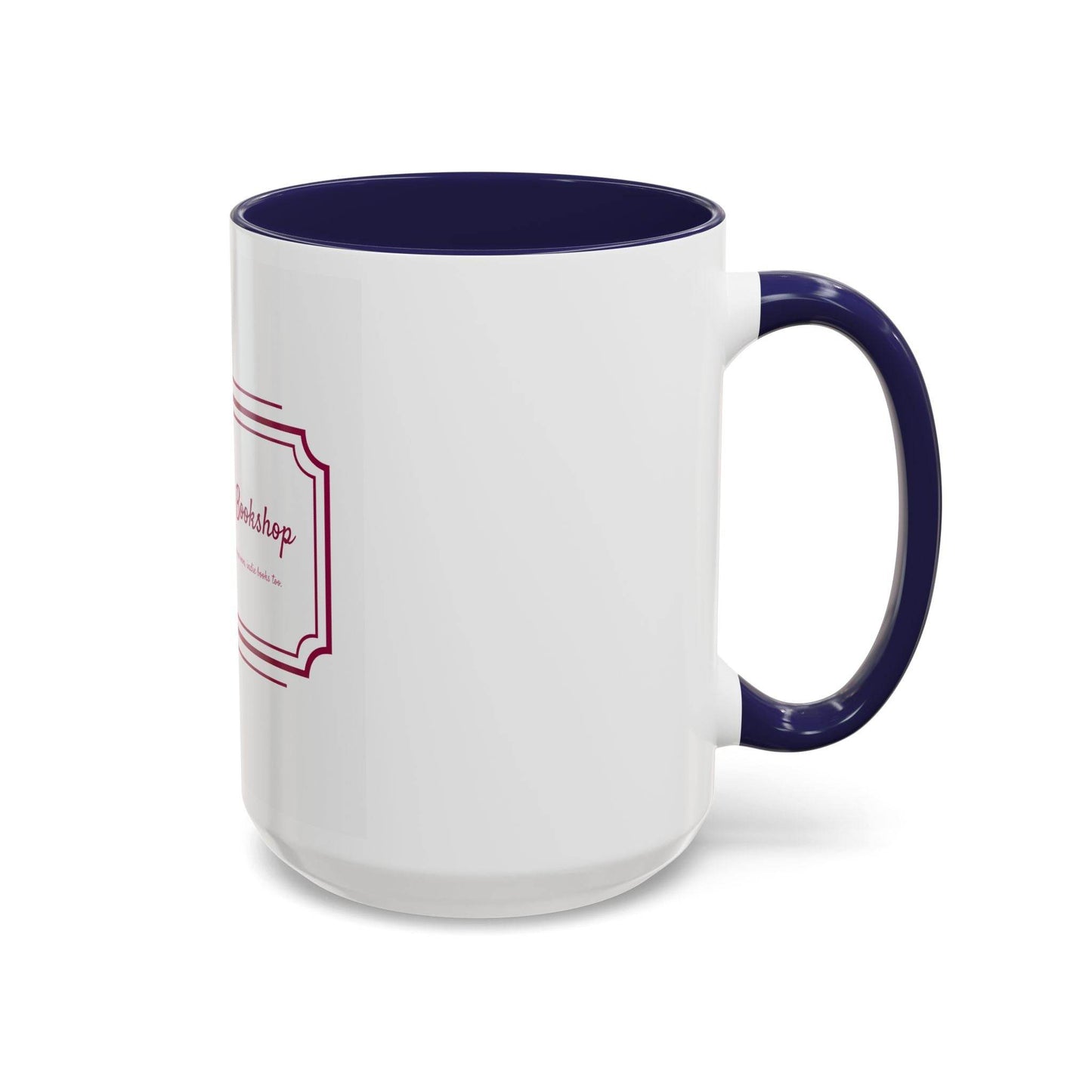 Dreamer's Bookshop Accent Coffee Mug - Perfect Gift for Book Lovers - The Dreamer's Bookshop.