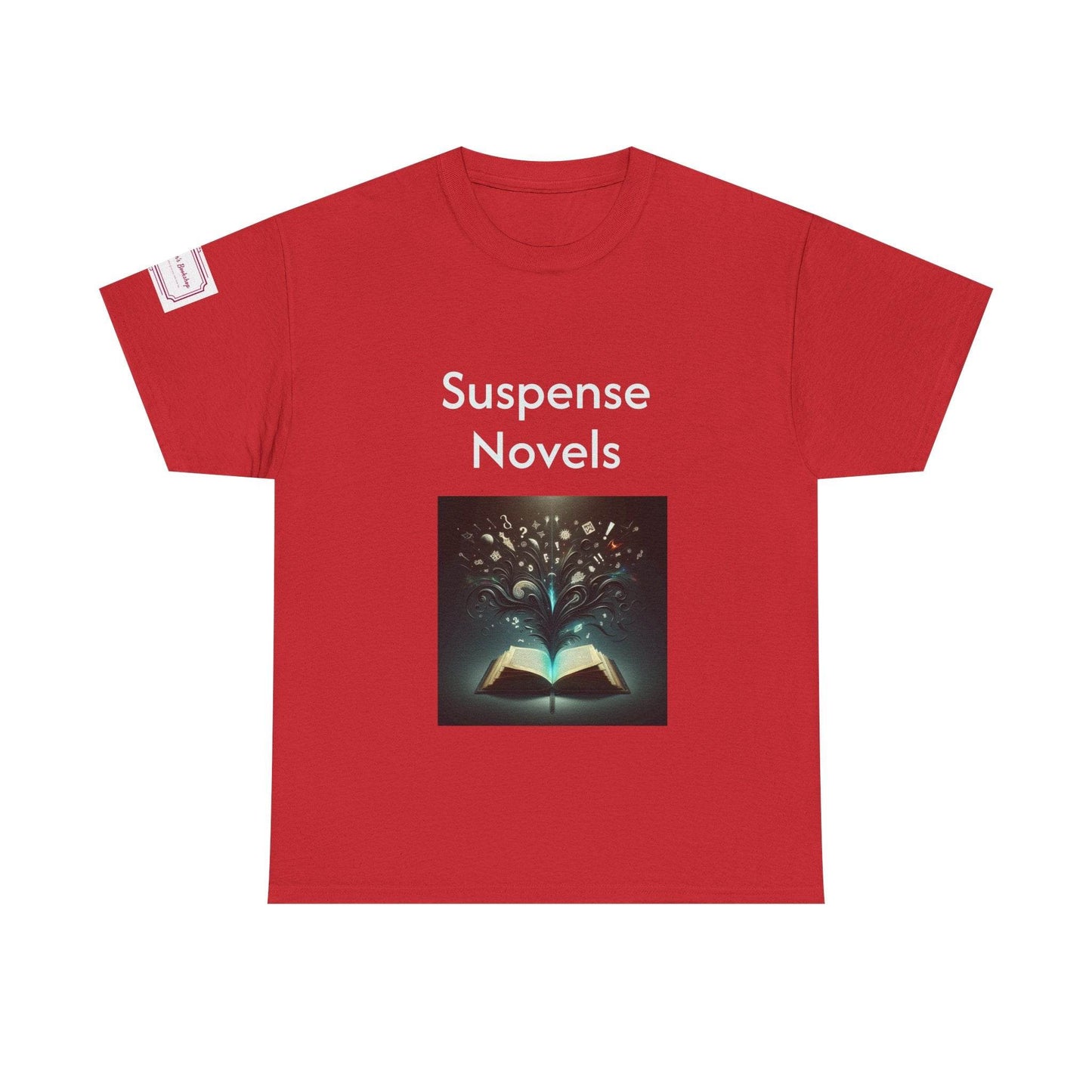 Fiction - Graphic Unisex Heavy Cotton Tee - Suspense Novels - The Dreamer's Bookshop.