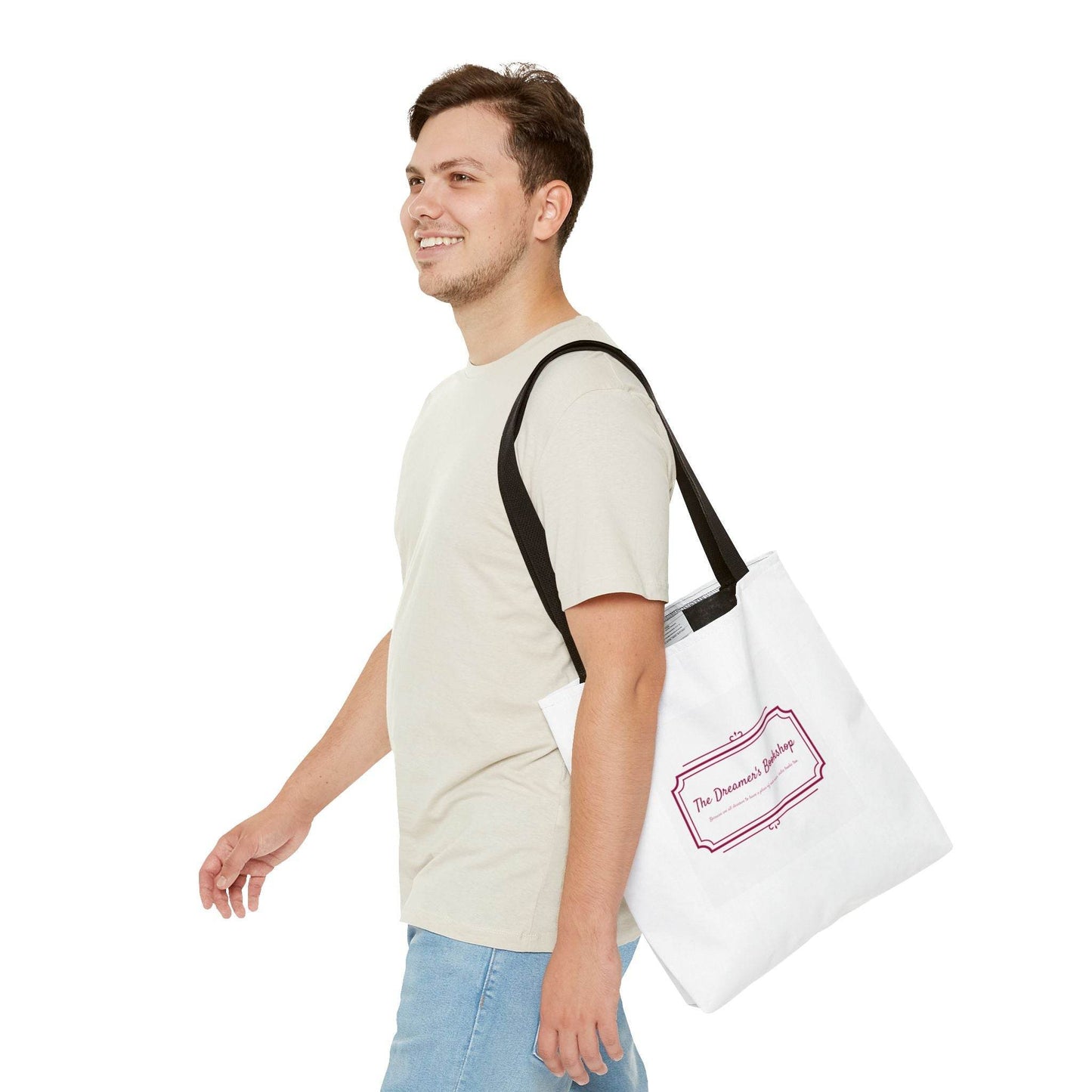 The Dreamer's Bookshop Tote Bag – Literary Lovers' Eco-Friendly Carryall - The Dreamer's Bookshop.