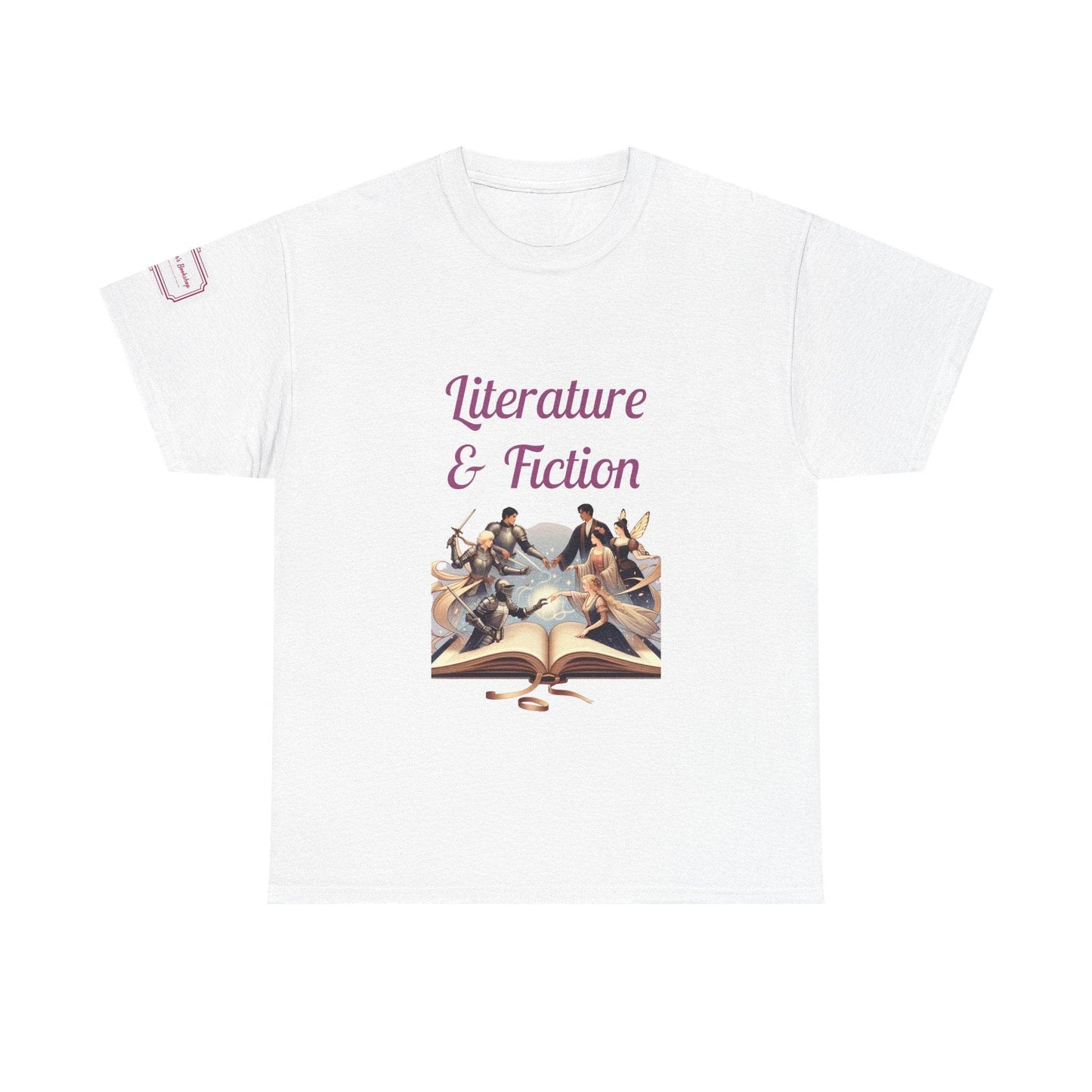 Fiction - Graphic Unisex Heavy Cotton Tee - Literature Books - The Dreamer's Bookshop.