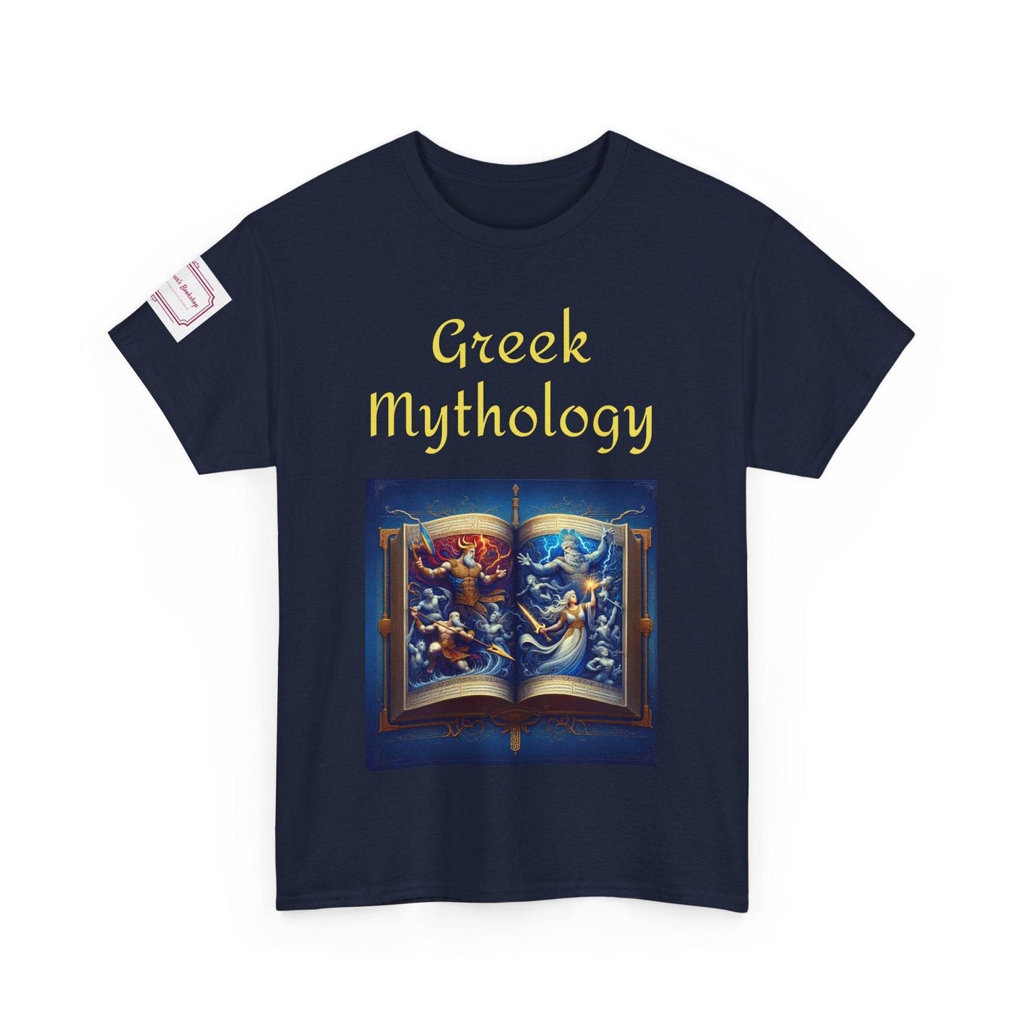 History - Unisex Heavy Cotton Tee - Greek Mythology - The Dreamer's Bookshop.