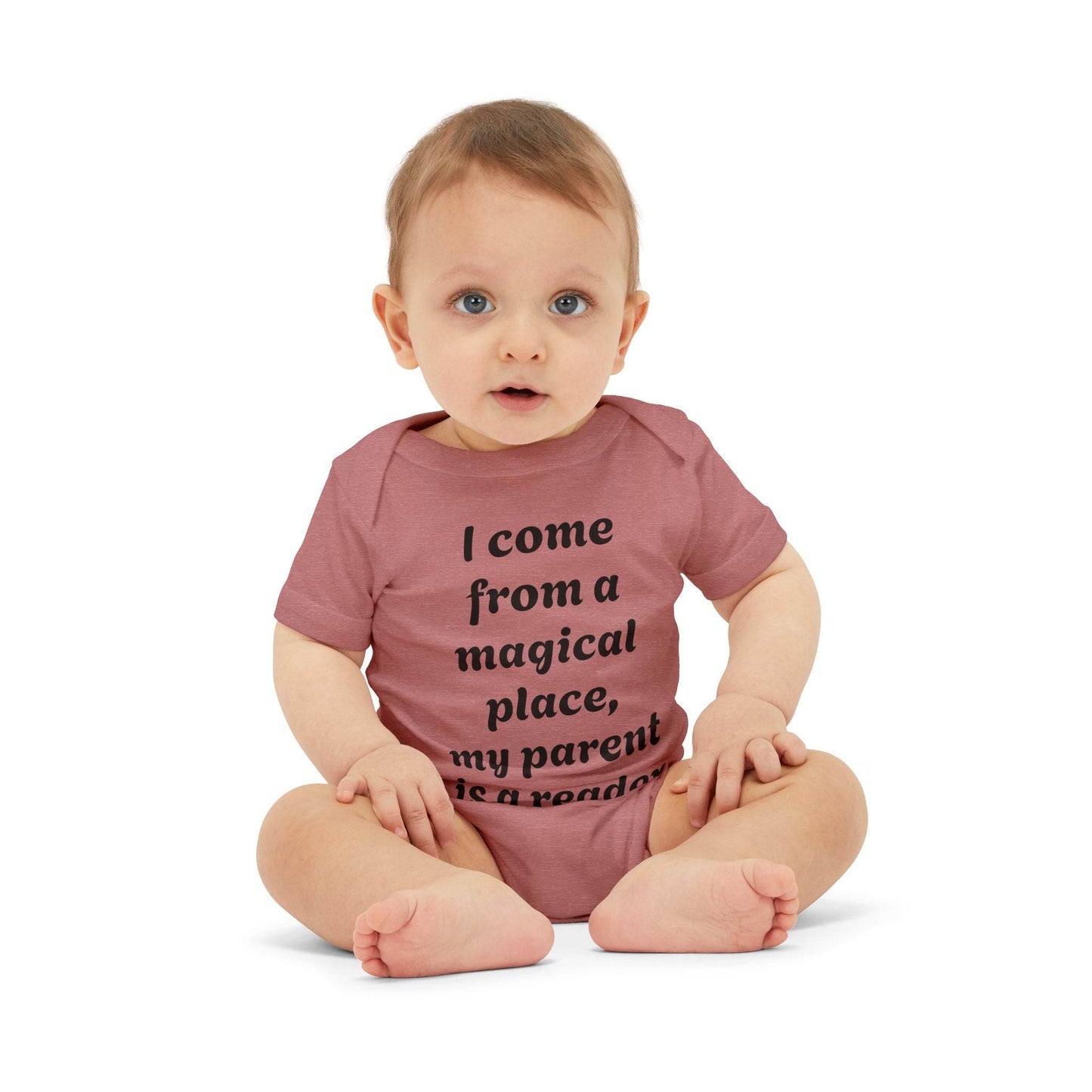 US - Magical Reader Infant Onesie - Cute Baby Bodysuit for Book Lovers - The Dreamer's Bookshop.