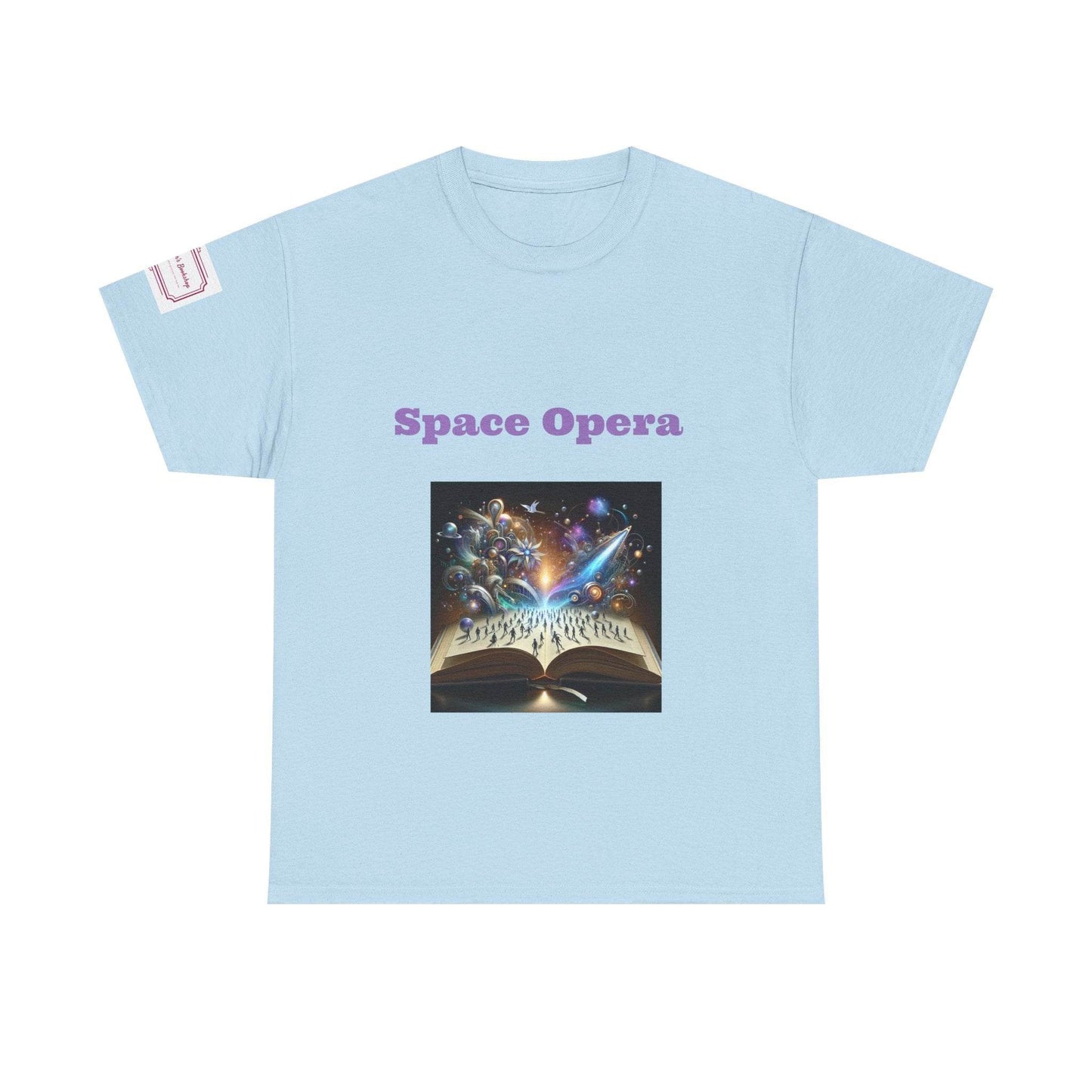 Space Opera - Unisex Heavy Cotton Tee - Sci-Fi Books - The Dreamer's Bookshop.