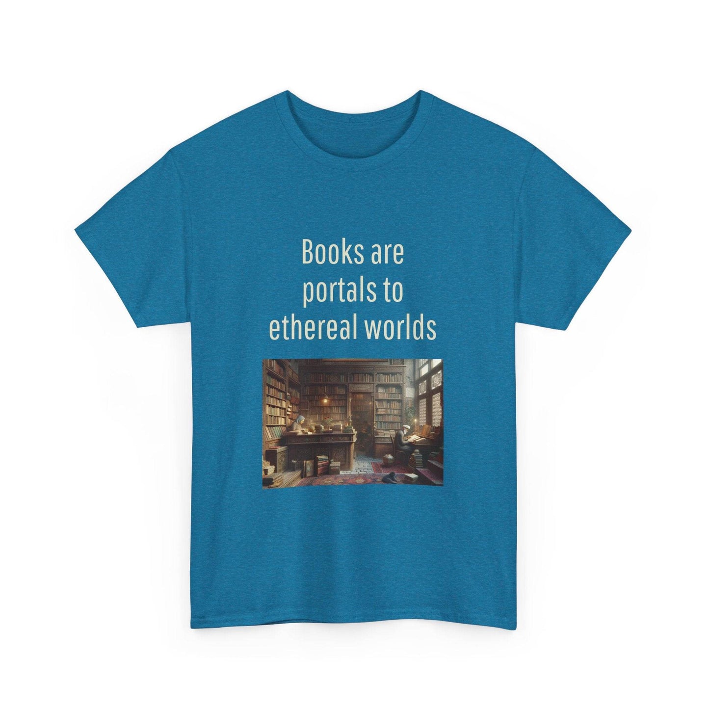 Portals - Unisex Heavy Cotton Tee - Creative Apparel - The Dreamer's Bookshop.