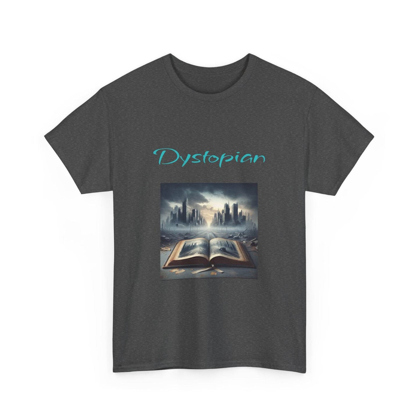 Fiction - Graphic Tee - Unisex Heavy Cotton T-Shirt Dystopian Books - The Dreamer's Bookshop.
