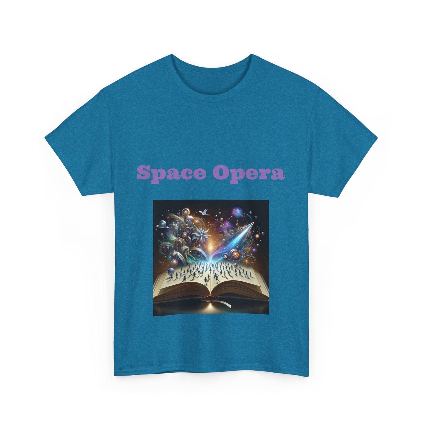 Space Opera - Unisex Heavy Cotton Tee - Sci-Fi Books - The Dreamer's Bookshop.