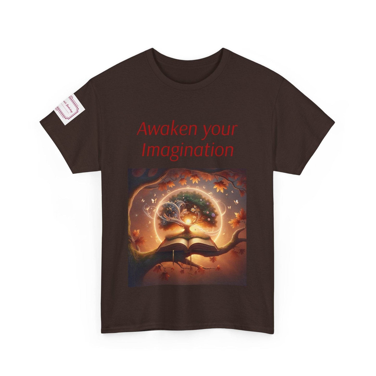 Unisex Imagination Tee - Awaken Your Creativity - Perfect Gift for Book Lovers - The Dreamer's Bookshop.