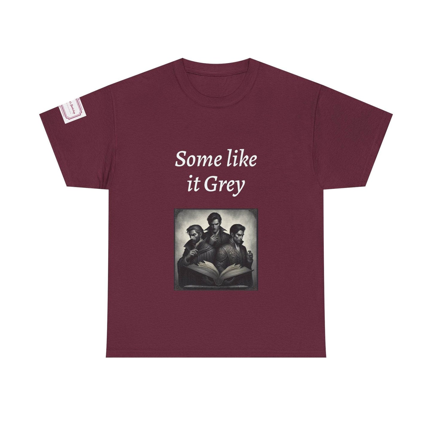 Like it Grey - Graphic Unisex Heavy Cotton Tee - Dark Romance - The Dreamer's Bookshop.