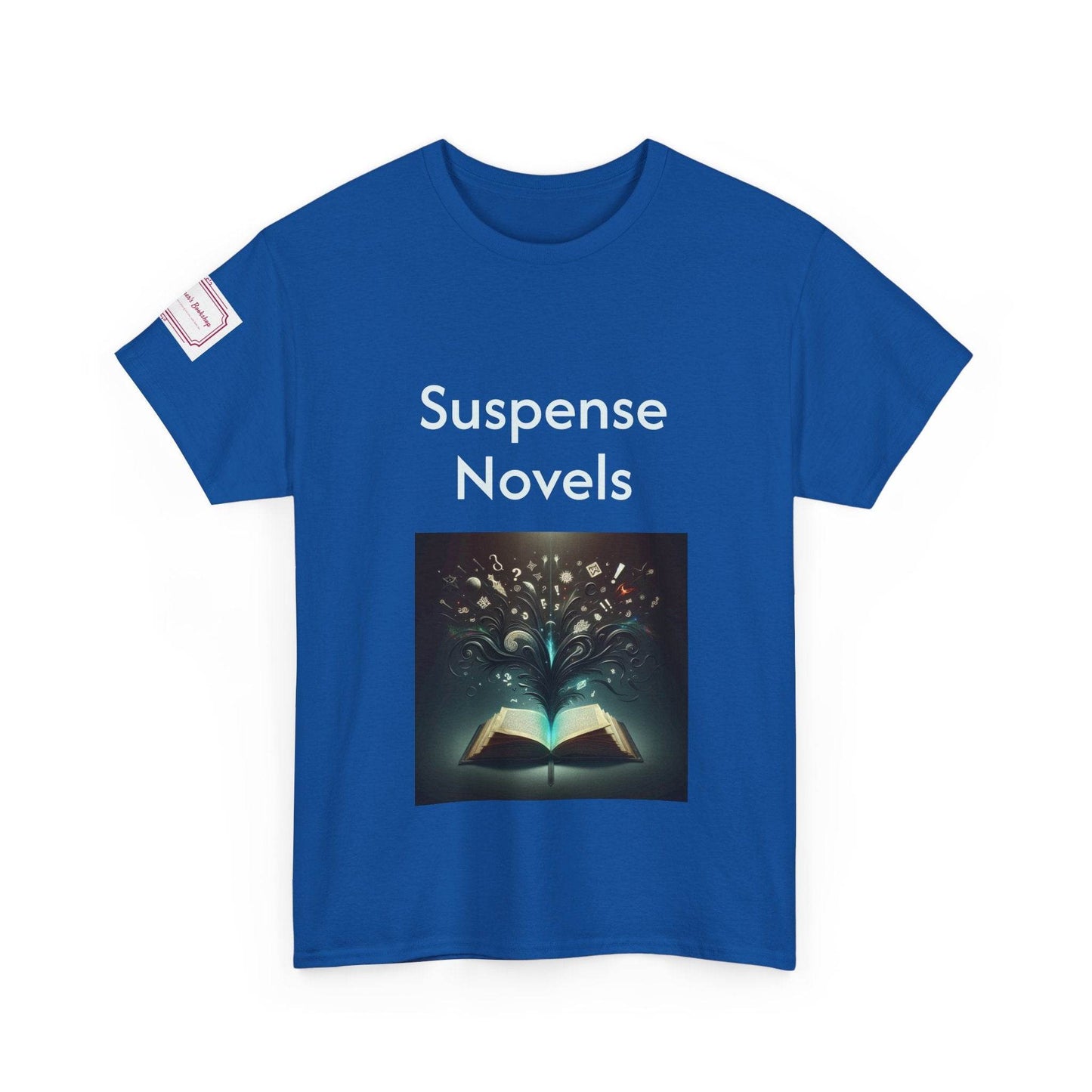 Fiction - Graphic Unisex Heavy Cotton Tee - Suspense Novels - The Dreamer's Bookshop.