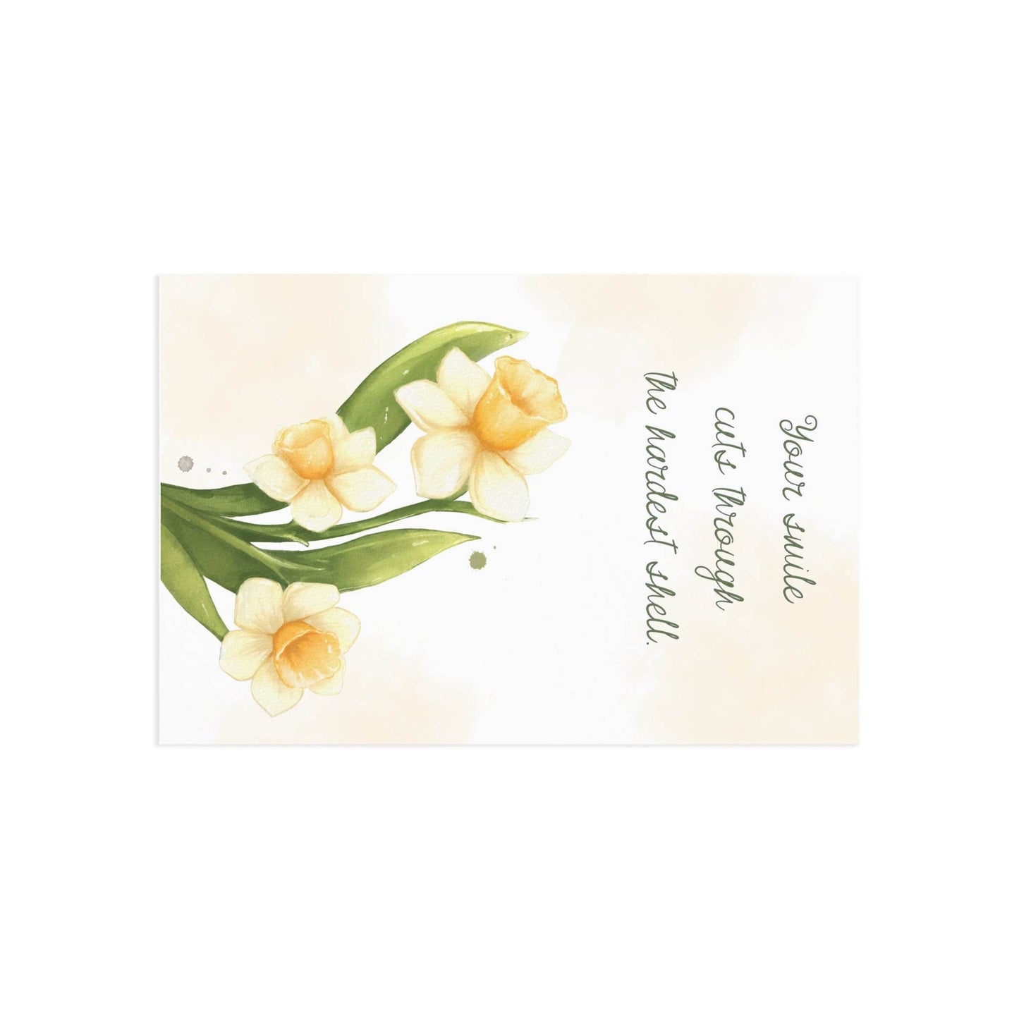 The Dreamer's Bookshop Affection "Your Smile" Art Print Card - The Dreamer's Bookshop.