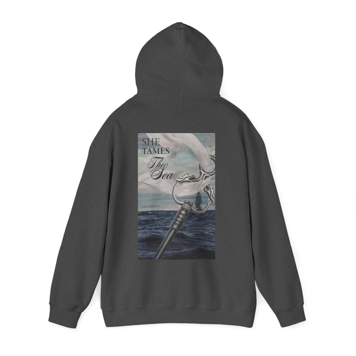 *SPECIAL RQST* Indie Books on the Road Hooded Sweatshirt - She Tames the Sea Cover