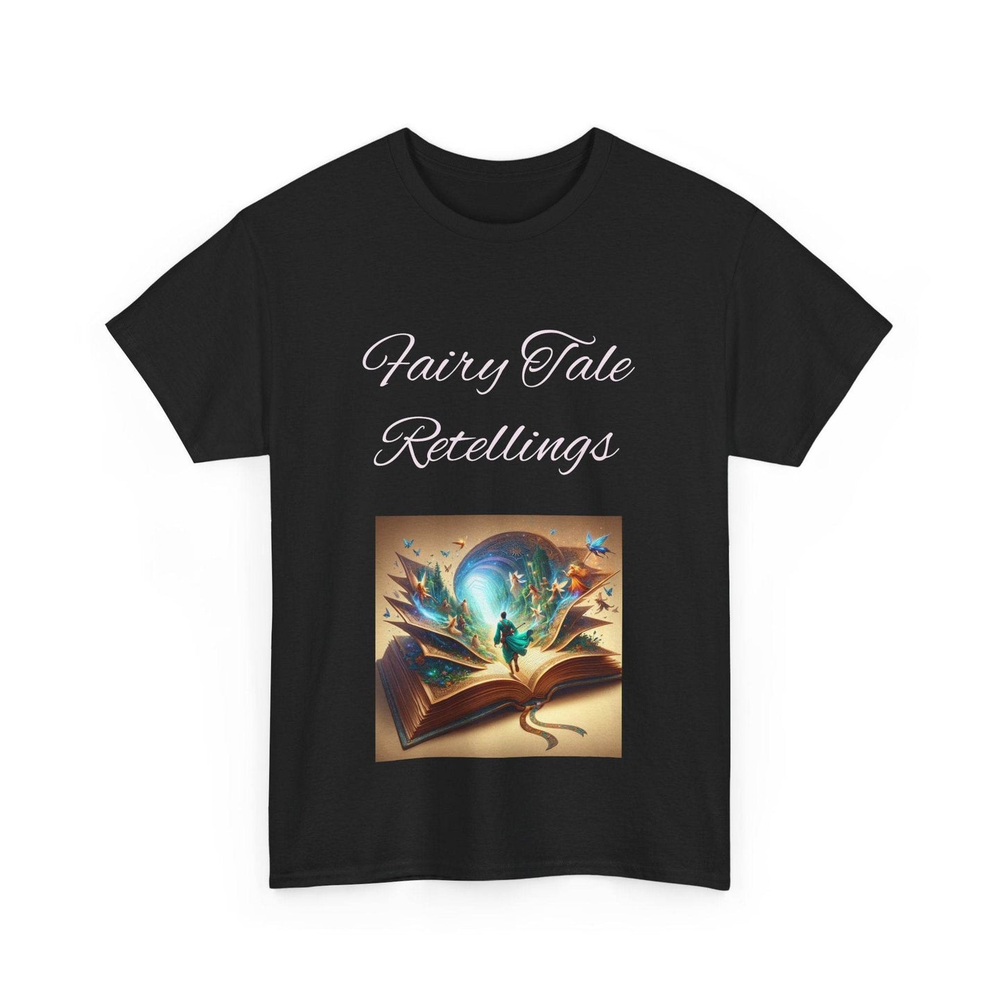 Fiction - Unisex Heavy Cotton Tee - Fairy Tale Retellings - The Dreamer's Bookshop.