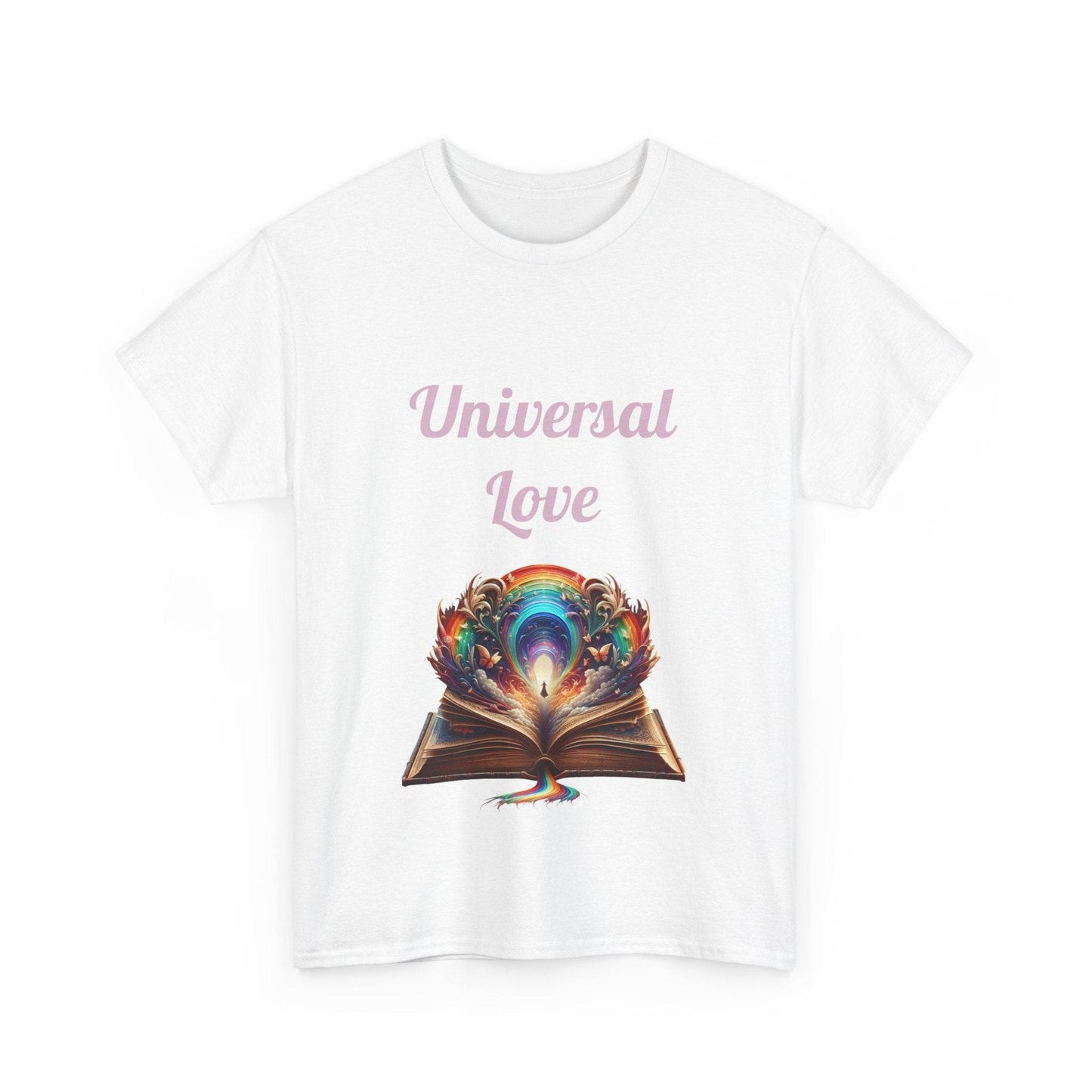 Universal Love - Unisex Heavy Cotton Tee - Queer Romance Books - The Dreamer's Bookshop.