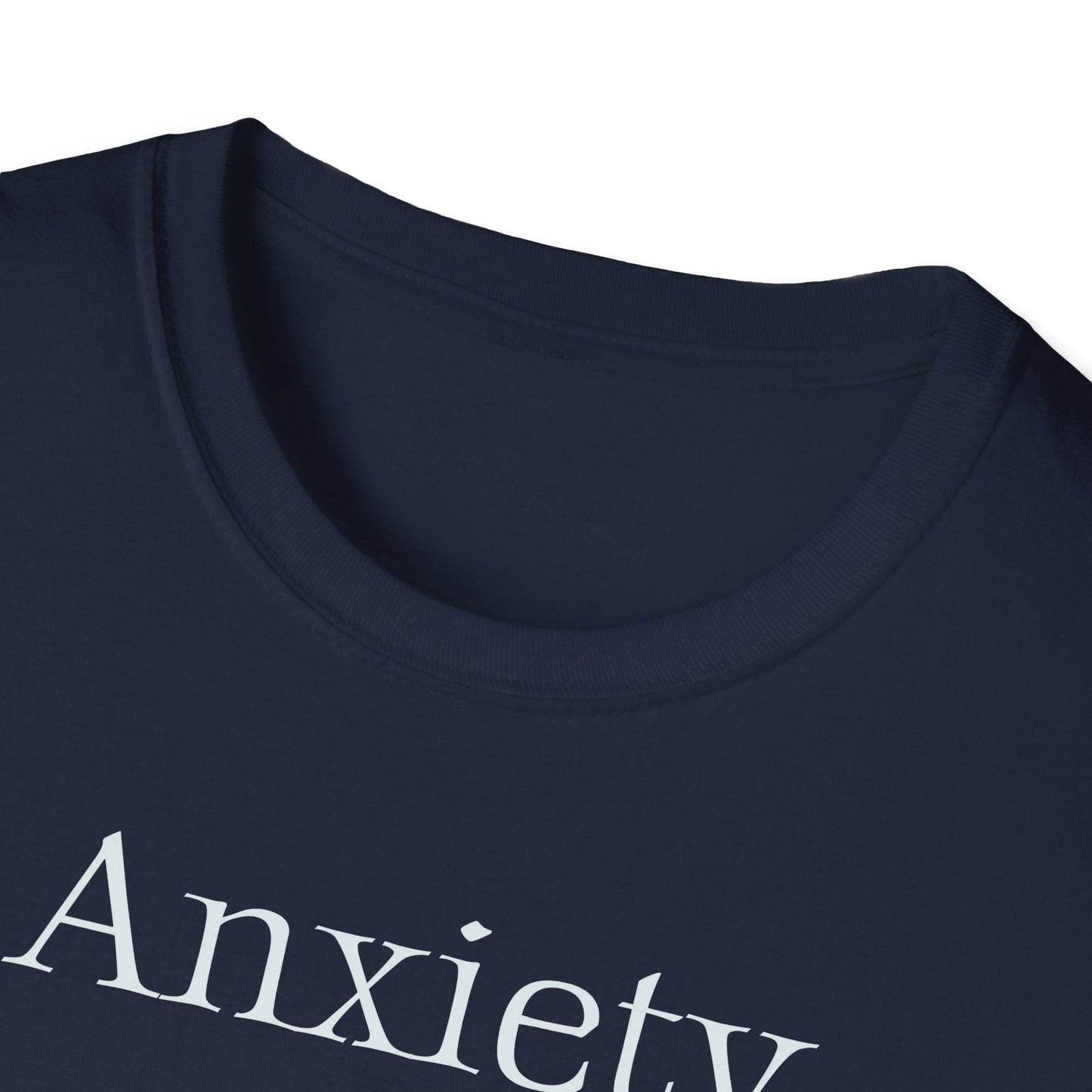 Anxiety Warrior Unisex Softstyle T-Shirt - What's Your Battle? - The Dreamer's Bookshop.