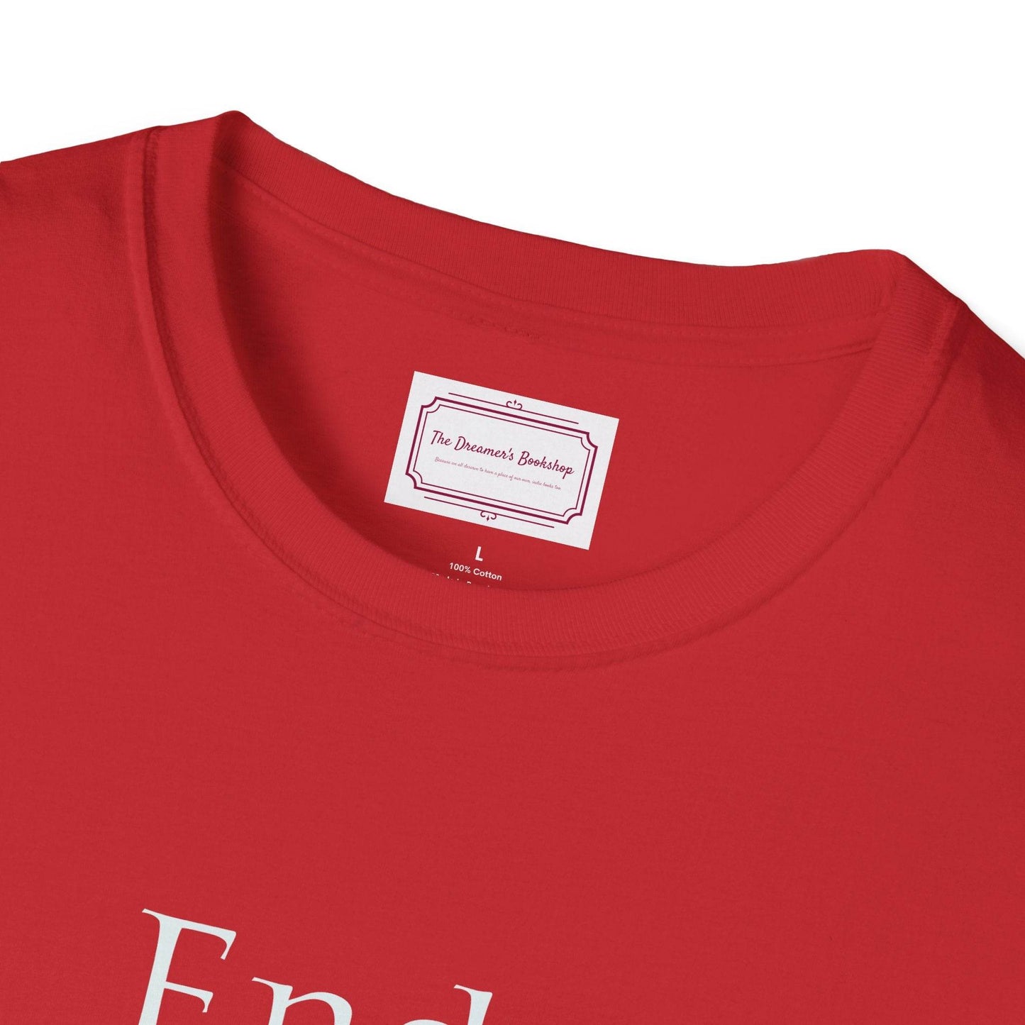 Endometriosis Warrior Unisex Softstyle T-Shirt - Embrace Your Battles - The Dreamer's Bookshop.