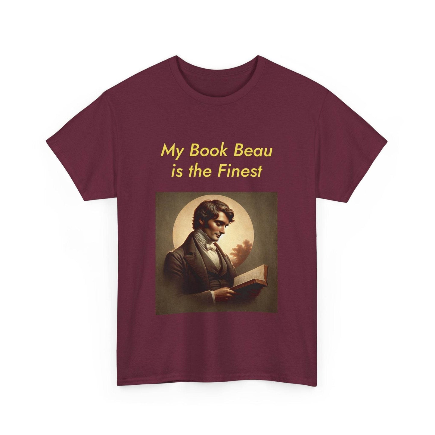 My Book Beau Unisex Heavy Cotton Tee - Perfect for Literature Lovers - The Dreamer's Bookshop.