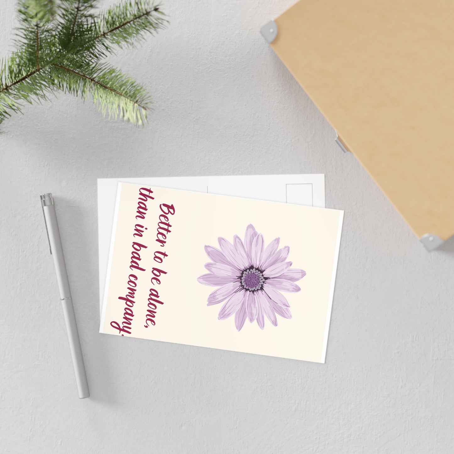 The Dreamer's Bookshop - Love Yourself Card "Better Alone" - The Dreamer's Bookshop.