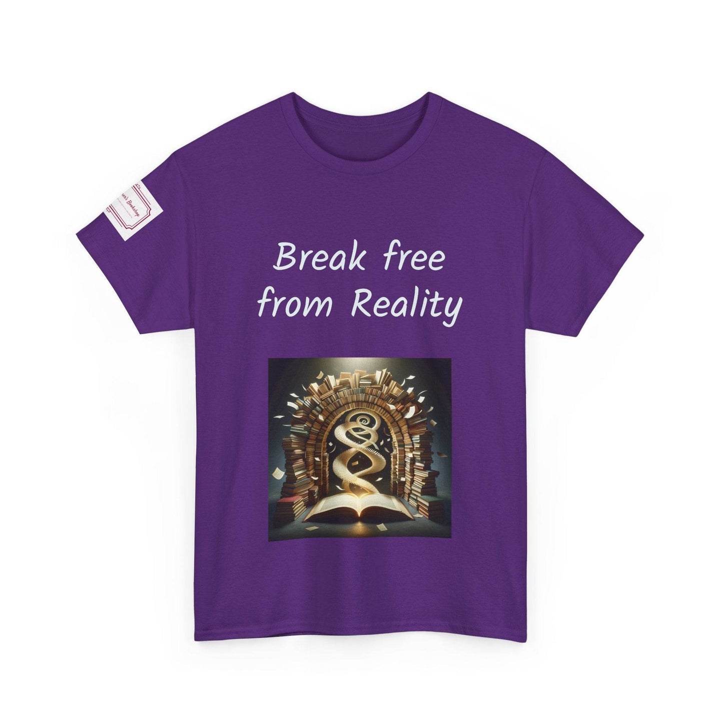 Break Free - Unisex Heavy Cotton Tee - Book Lovers - The Dreamer's Bookshop.