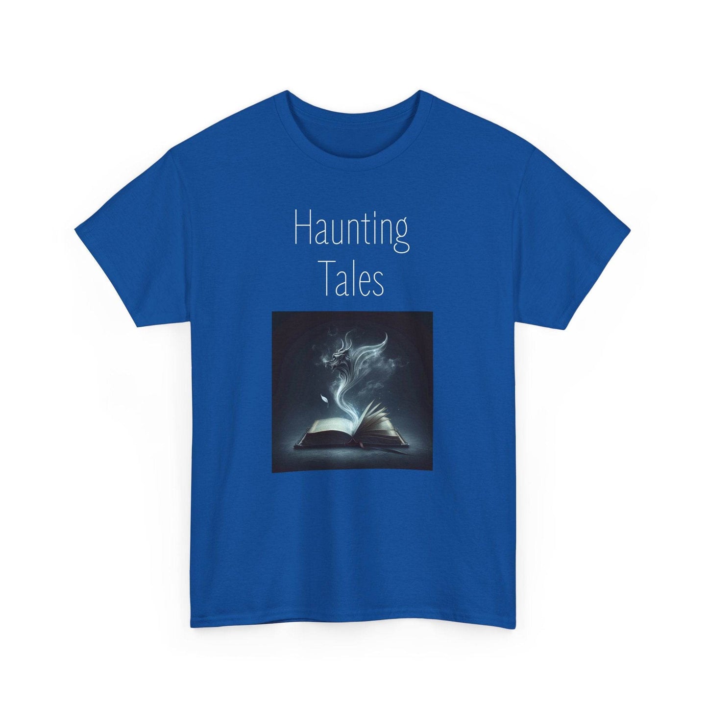 Haunting Tales - A Unisex Heavy Cotton Tee - Perfect Gift for Book Lovers - The Dreamer's Bookshop.