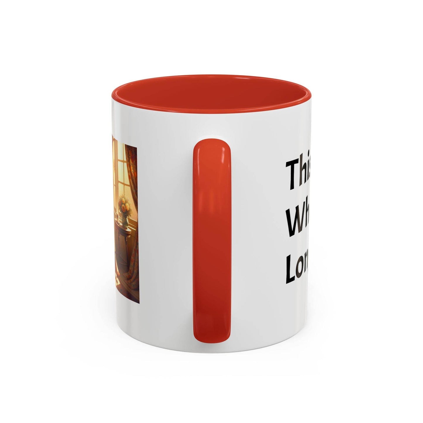 Cozy Reading Accent Coffee Mug - 11 oz - Perfect for Book Lovers - The Dreamer's Bookshop.