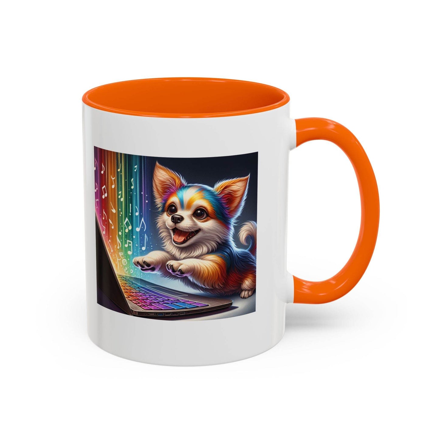 Playful Dog Writer Coffee Mug - Cute Gift for Book Lovers - The Dreamer's Bookshop.