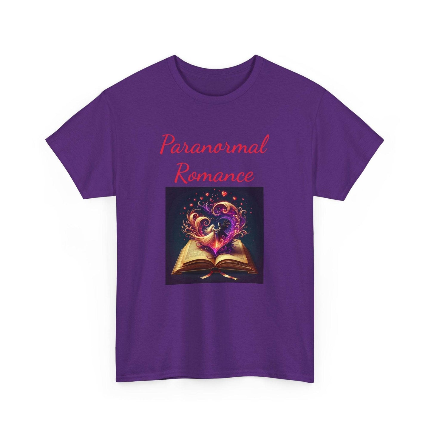 Fiction - Graphic Tee - Unisex Heavy Cotton T-Shirt Paranormal Romance - The Dreamer's Bookshop.