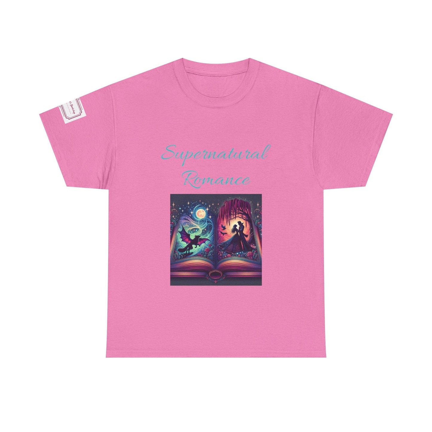 Fantasy - Graphic Unisex Heavy Cotton Tee - Supernatural Romance - The Dreamer's Bookshop.