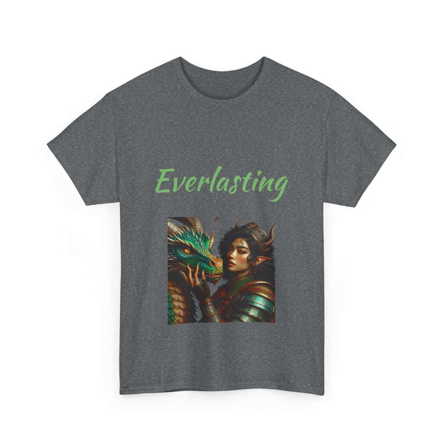Book Lover's Unisex Heavy Cotton Tee - "Everlasting" - The Dreamer's Bookshop.