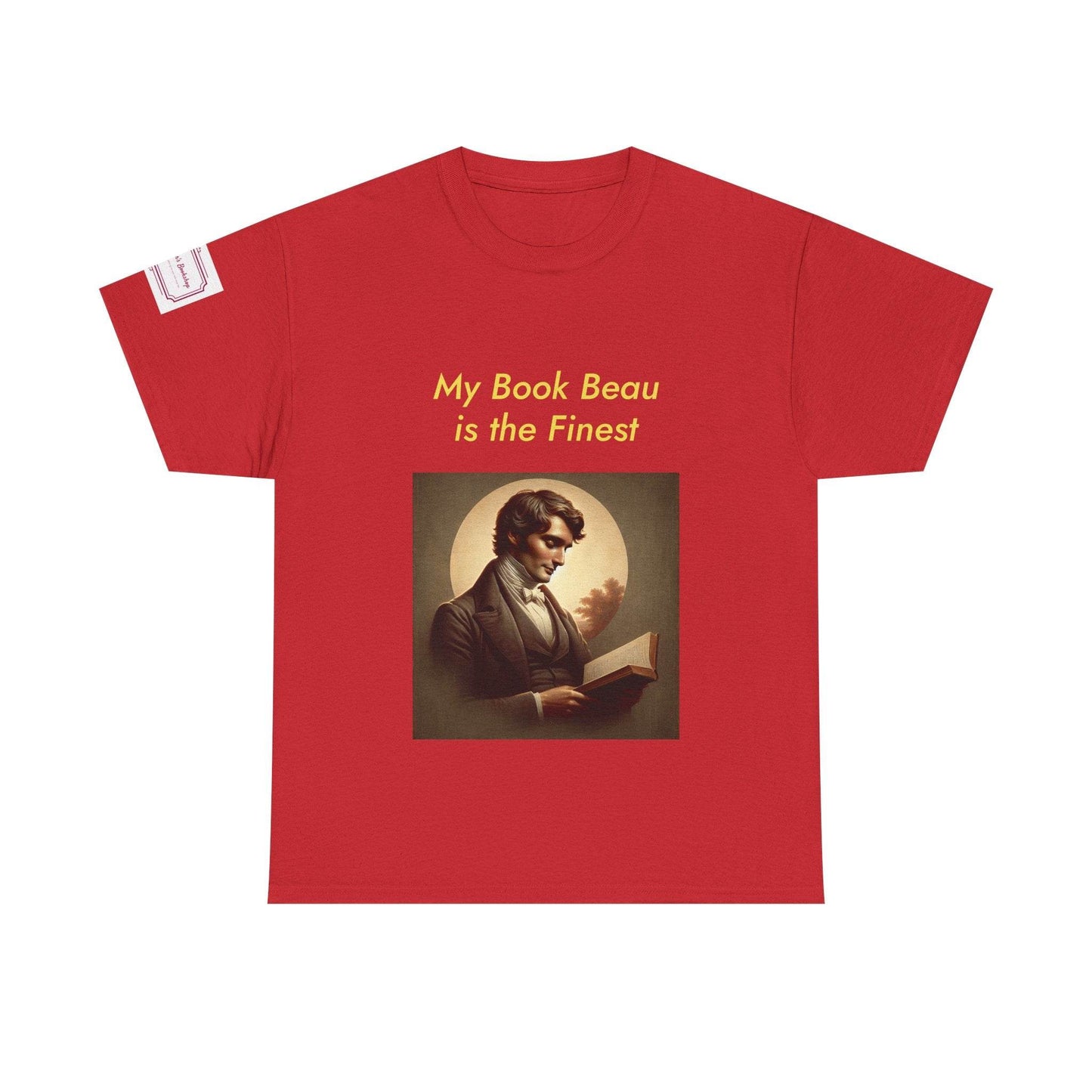 My Book Beau Unisex Heavy Cotton Tee - Perfect for Book Lovers - The Dreamer's Bookshop.