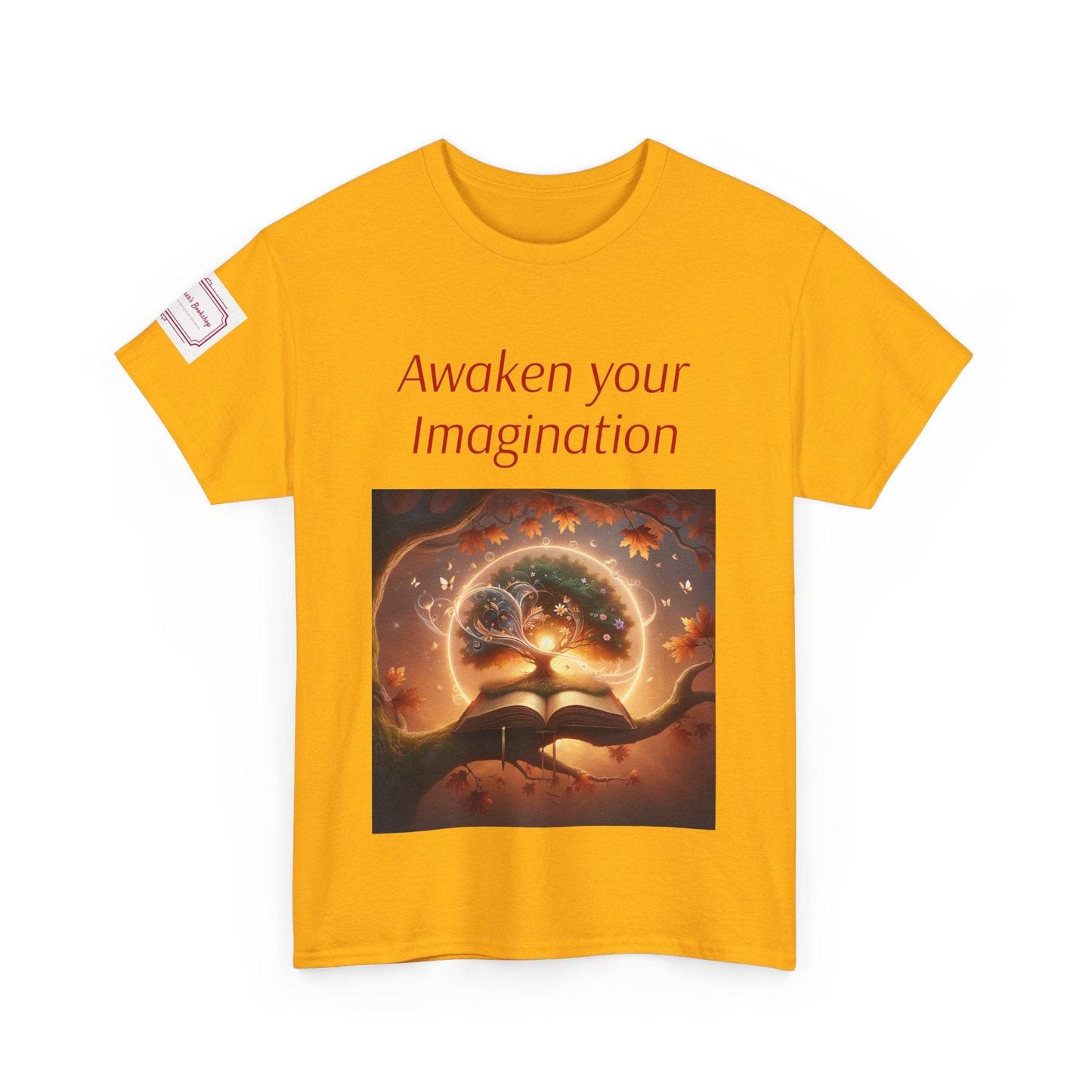 Unisex Imagination Tee - Awaken Your Creativity - Perfect Gift for Book Lovers - The Dreamer's Bookshop.