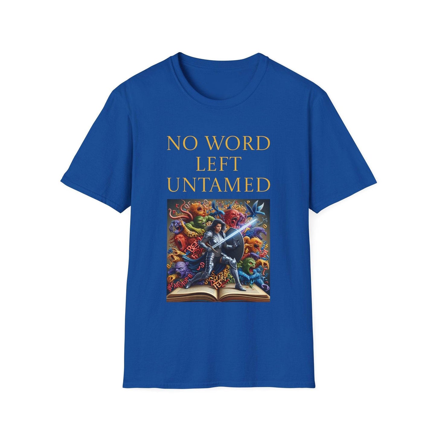 Unisex Softstyle T-Shirt - 'No Word' - The Dreamer's Bookshop.