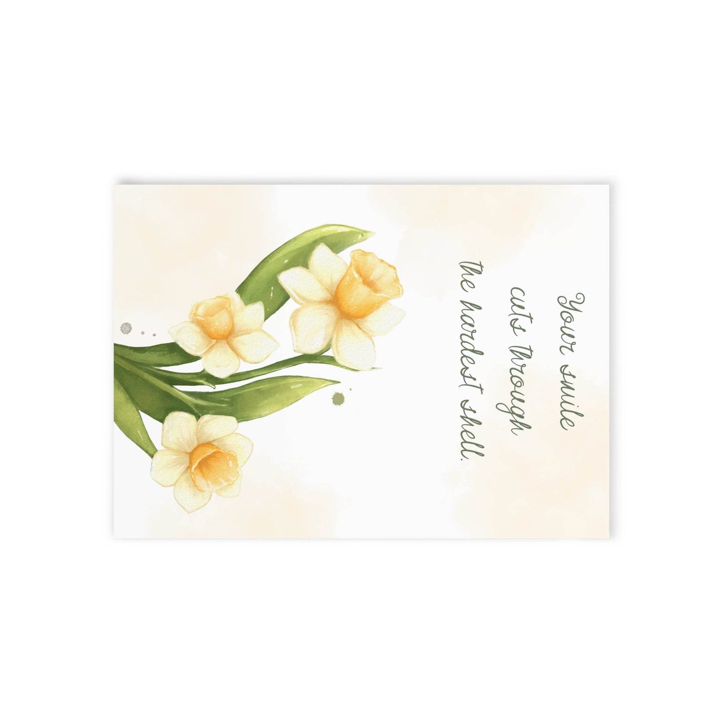 The Dreamer's Bookshop Affection "Your Smile" Art Print Card - The Dreamer's Bookshop.