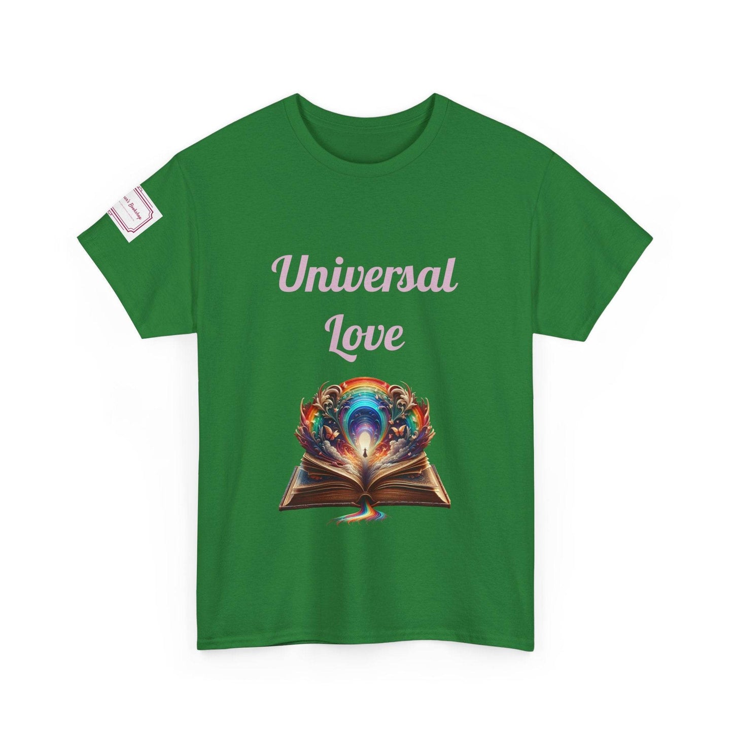 Universal Love - Graphic Unisex Heavy Cotton Tee - Queer Romance Books - The Dreamer's Bookshop.