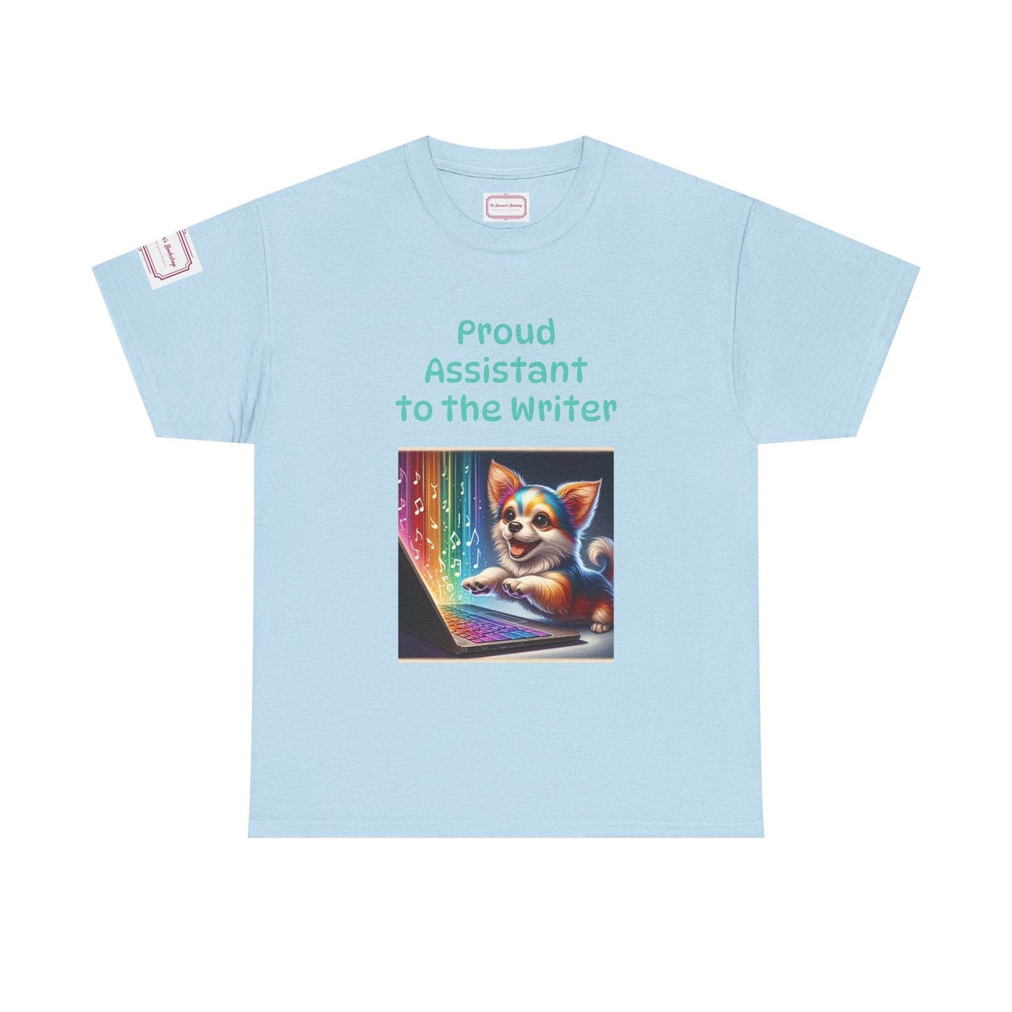 Writer Assistant - Unisex Heavy Cotton Tee - Perfect for Book Lovers - The Dreamer's Bookshop.