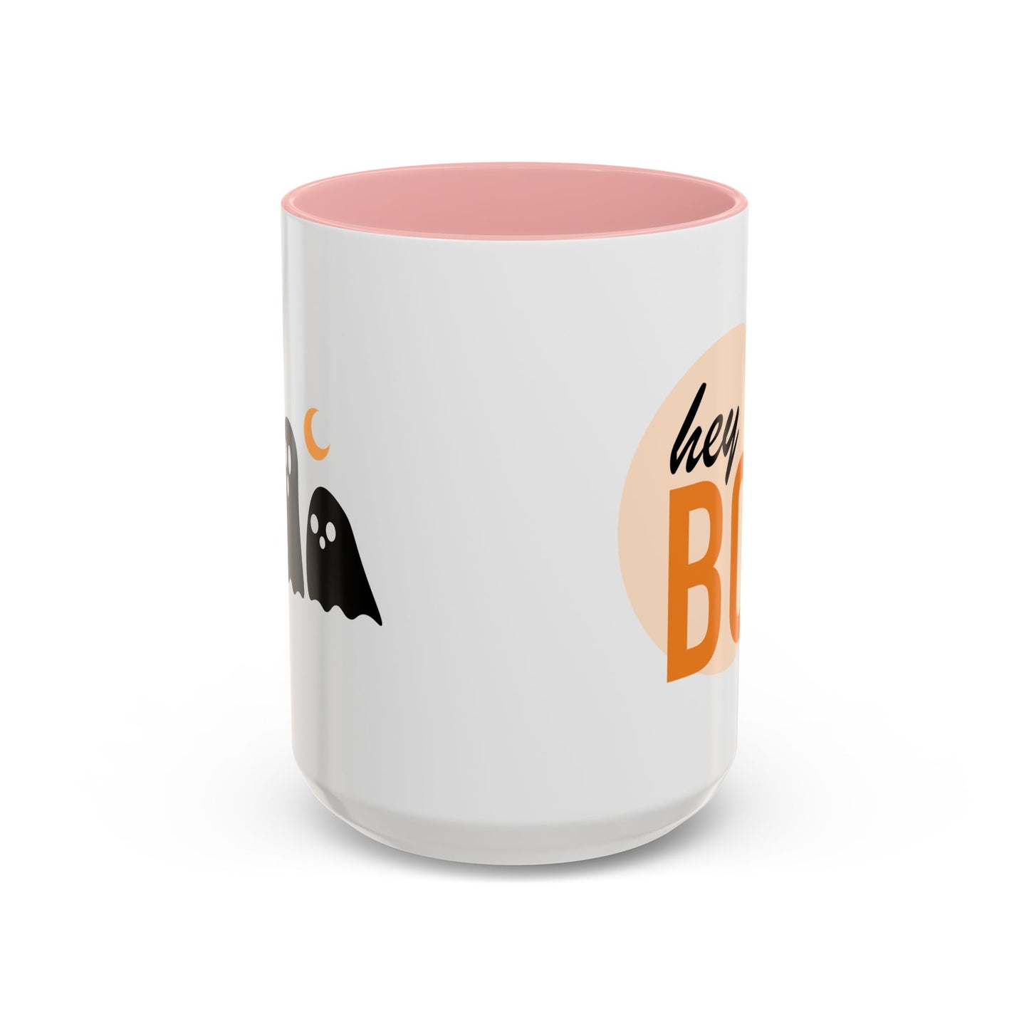 Hey Boo Spooky Coffee Mug - 11oz & 15oz Halloween