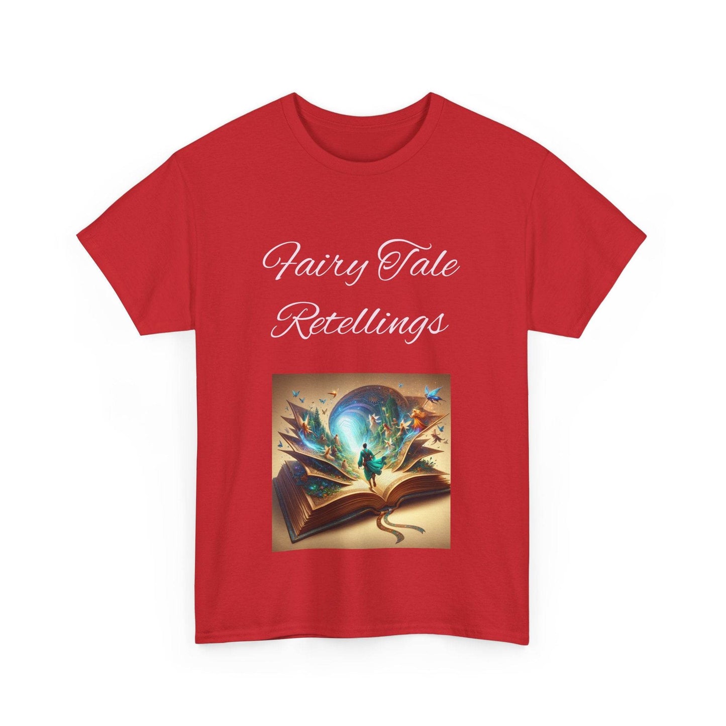 Fiction - Unisex Heavy Cotton Tee - Fairy Tale Retellings - The Dreamer's Bookshop.