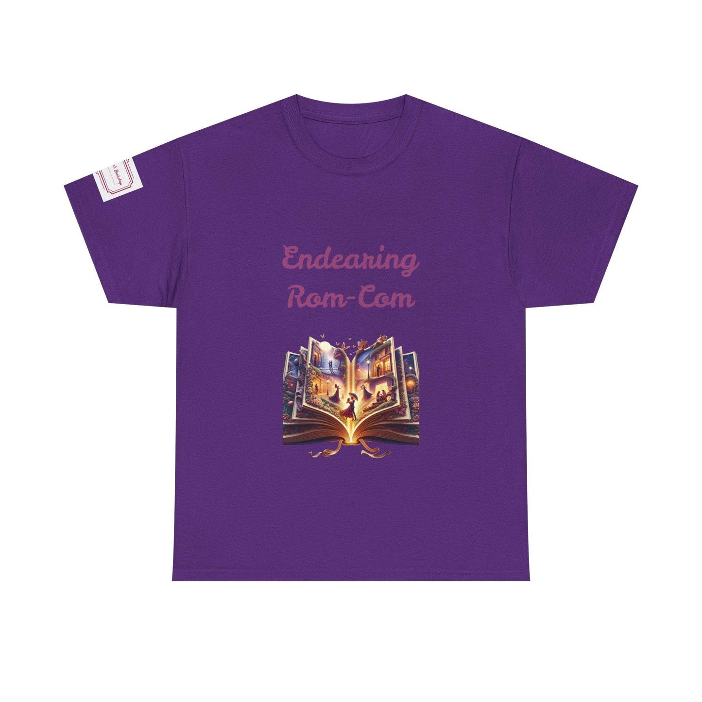 Endearing - Unisex Heavy Cotton Tee - Rom-Com Books - The Dreamer's Bookshop.