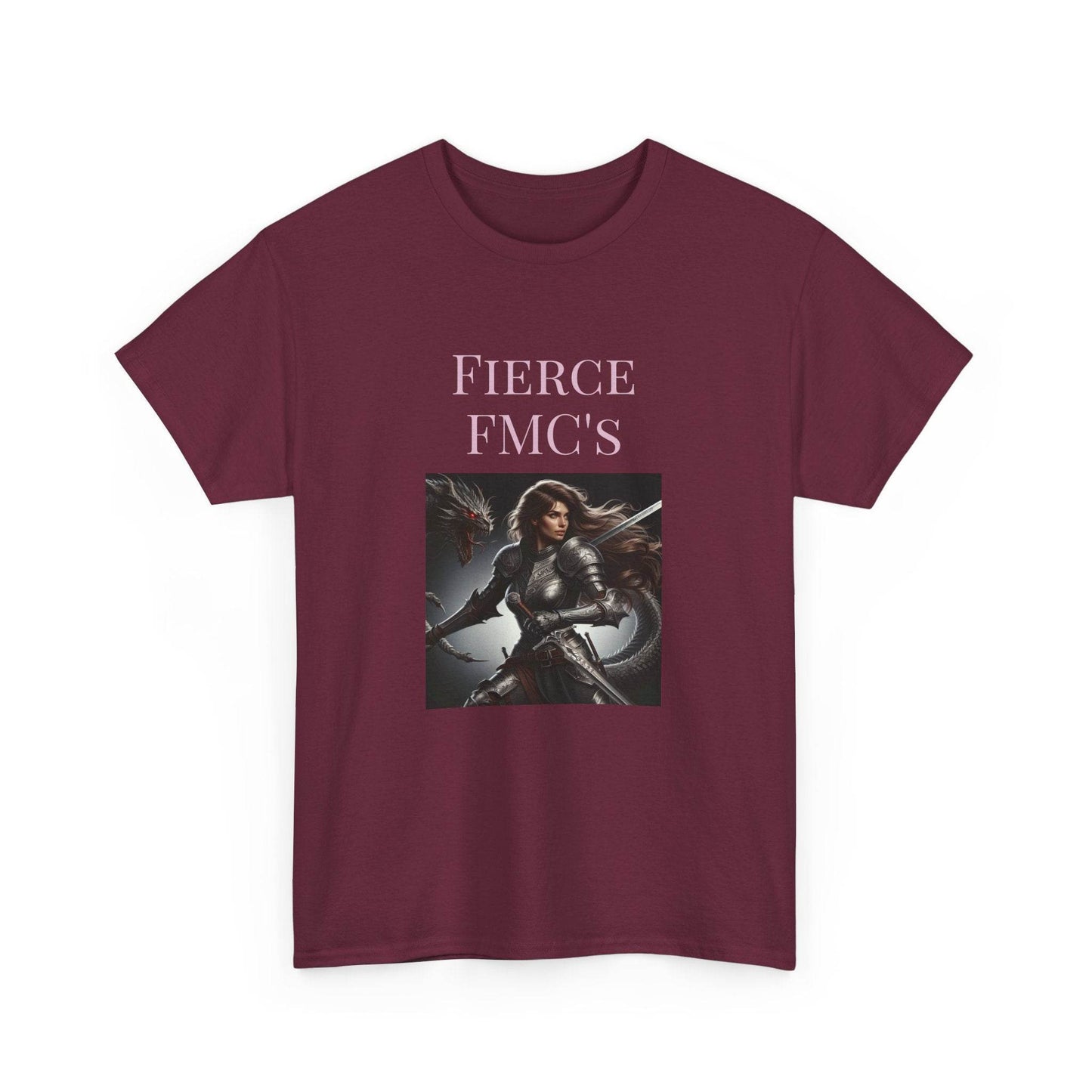 Fierce FMC - Graphic Tee - Unisex Heavy Cotton T-Shirt - Book Lovers - The Dreamer's Bookshop.