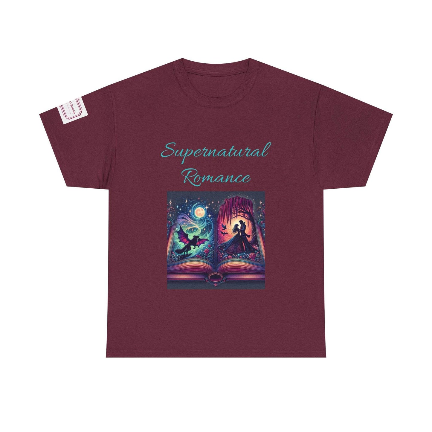 Fantasy - Unisex Heavy Cotton Tee - Supernatural Romance - The Dreamer's Bookshop.