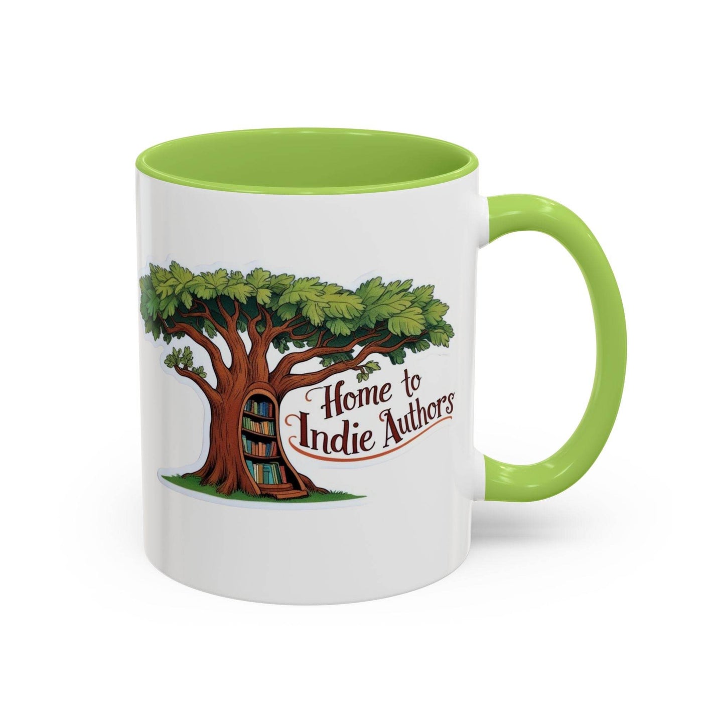 Home to Indie Authors Coffee Mug - Unique Gift for Book Lovers - The Dreamer's Bookshop.