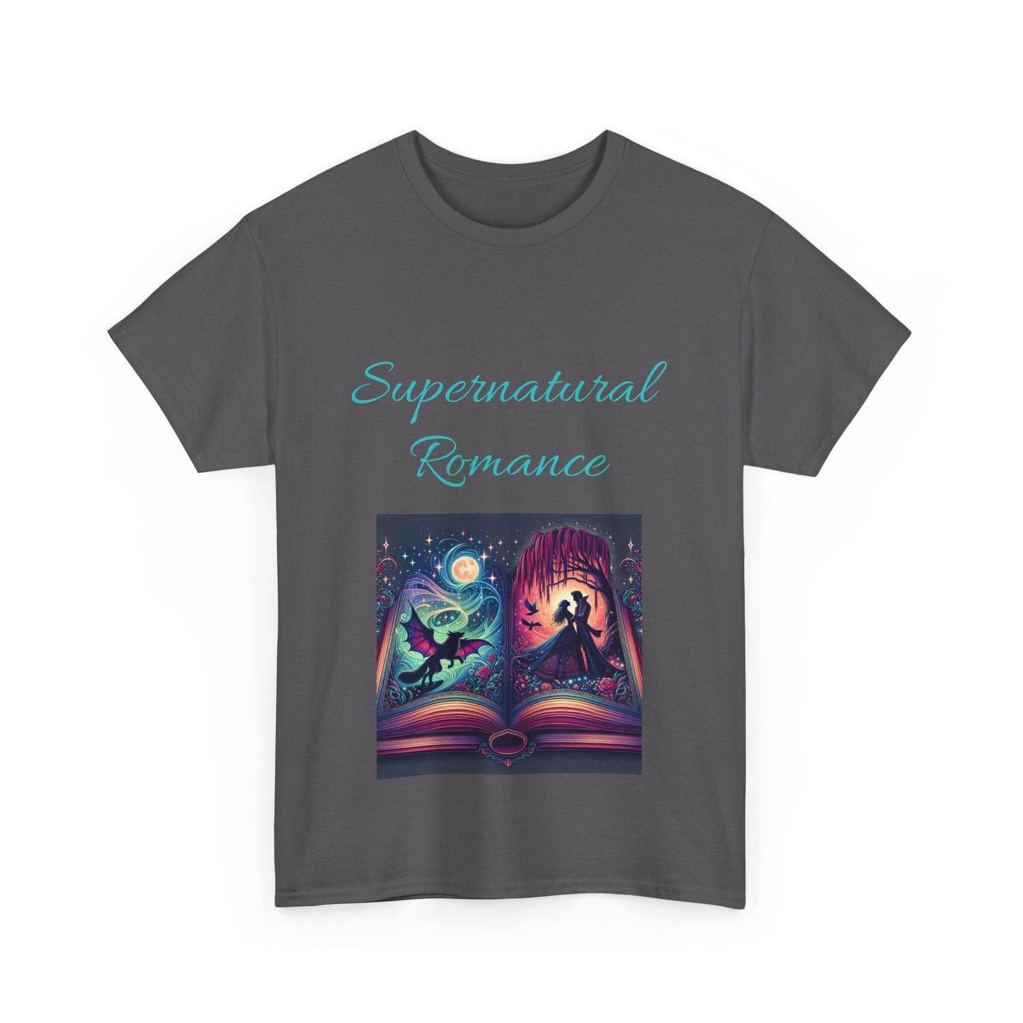 Fantasy - Unisex Heavy Cotton Tee - Supernatural Romance - The Dreamer's Bookshop.