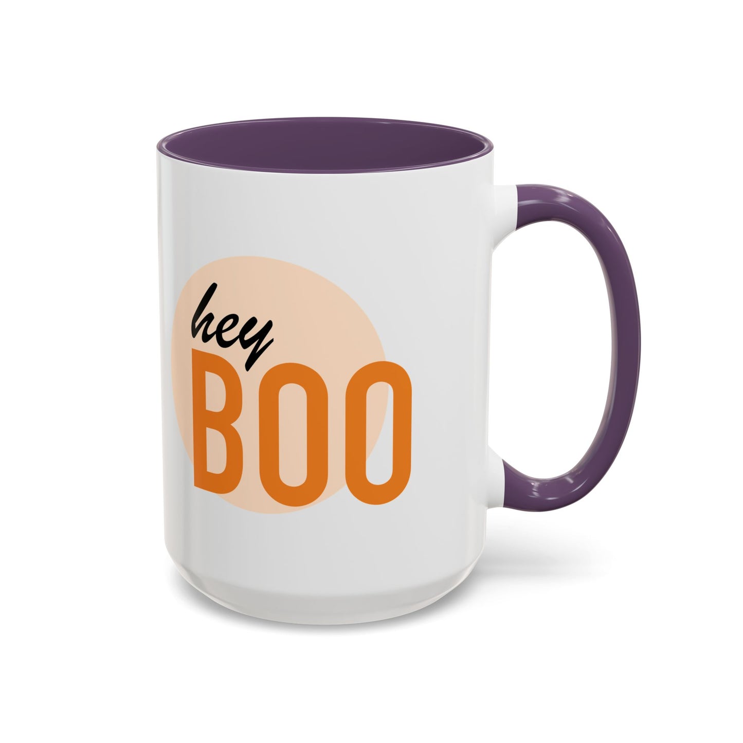 Hey Boo Spooky Coffee Mug - 11oz & 15oz Halloween