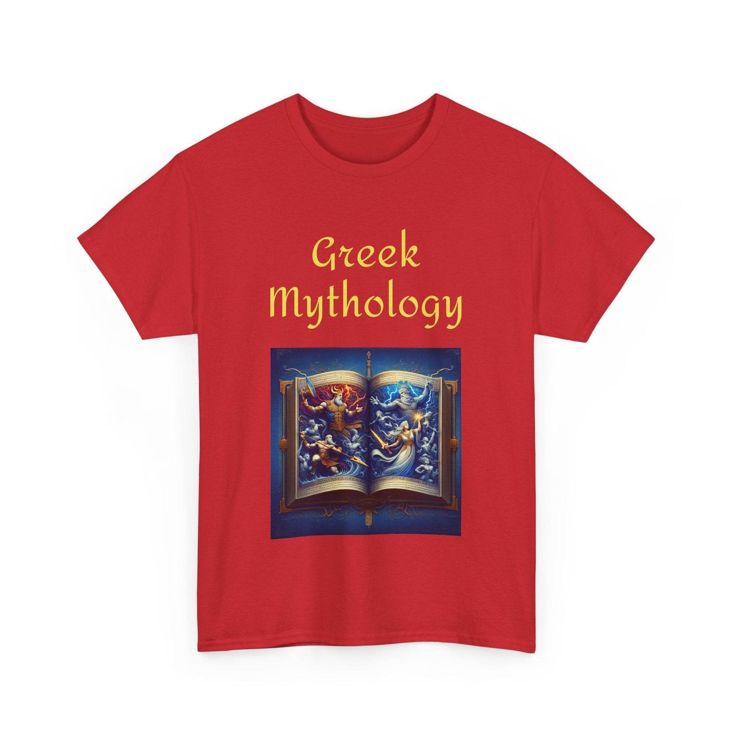 History - Unisex Heavy Cotton Tee - Greek Mythology - The Dreamer's Bookshop.