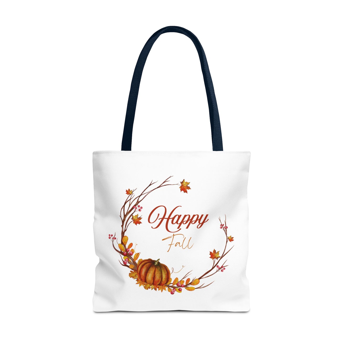 Happy Fall Tote Bag - Cozy Autumn Design